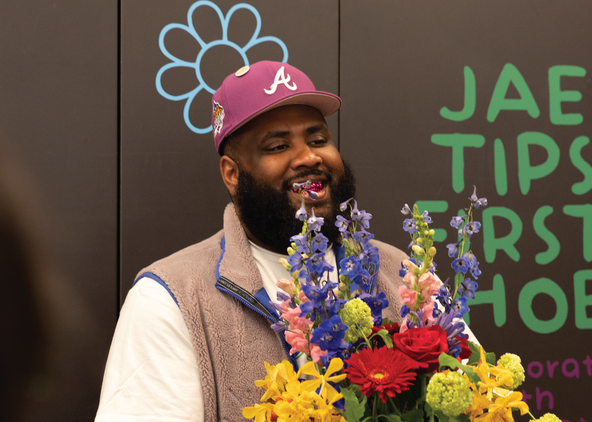 Jae Tips celebrates his first shoe collab with Saucony at Wish ATL