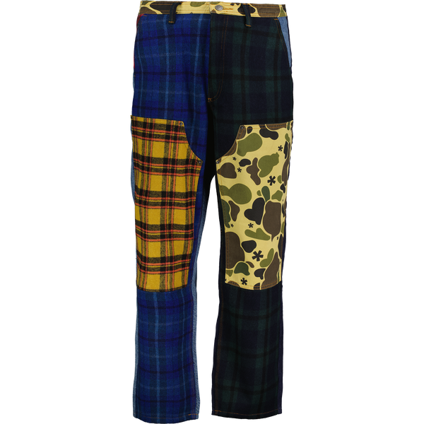 supreme 16AW patchwork pants