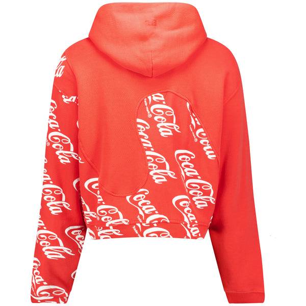 Coca Cola Swirl Hoodie Knit