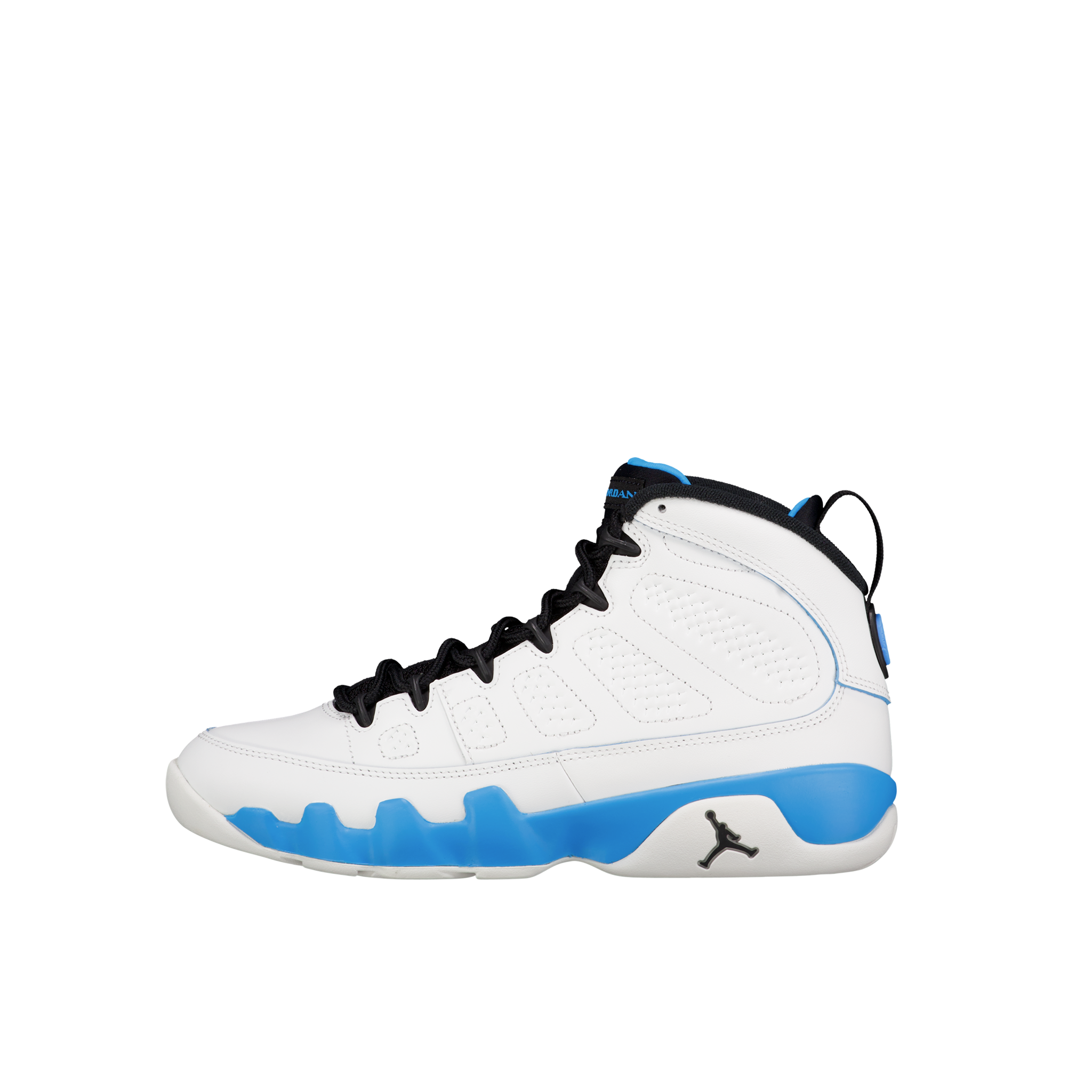 Air Jordan 9 Retro GS Summit White Black Powder Blue