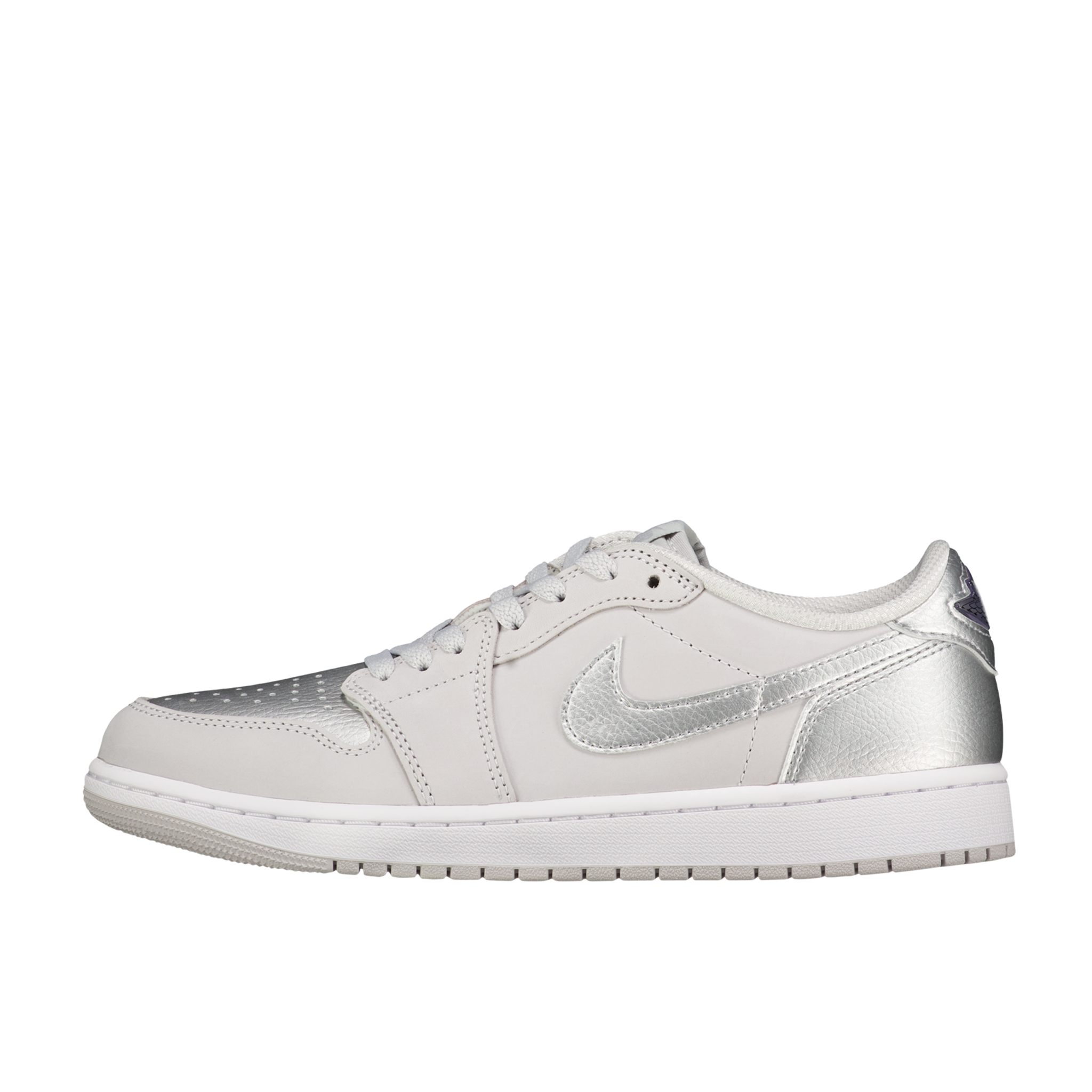 Air Jordan 1 Low Metallic Silver