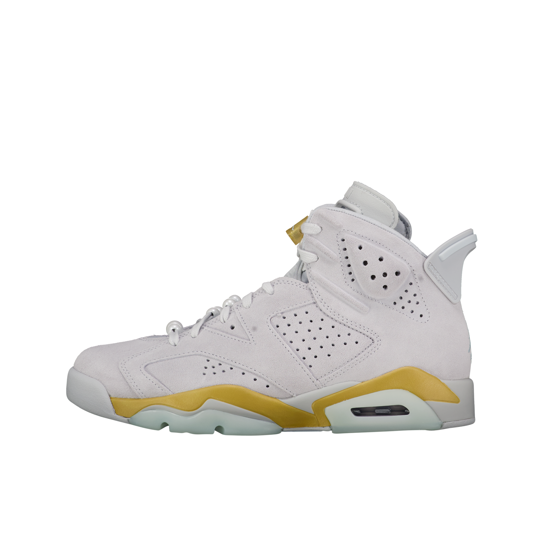 Jordan 6 gold and white clearance