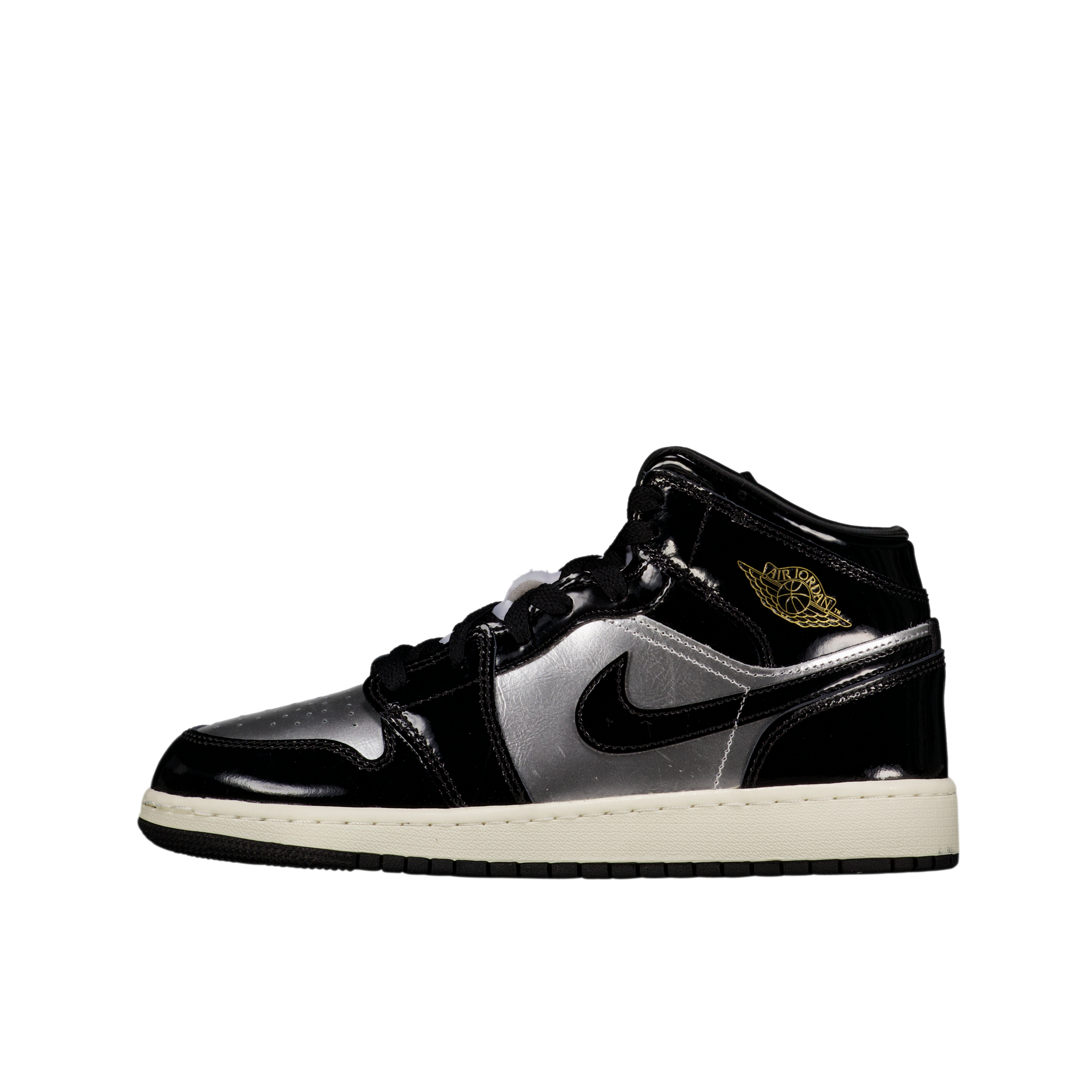 Jordan 1 black metallic silver clearance