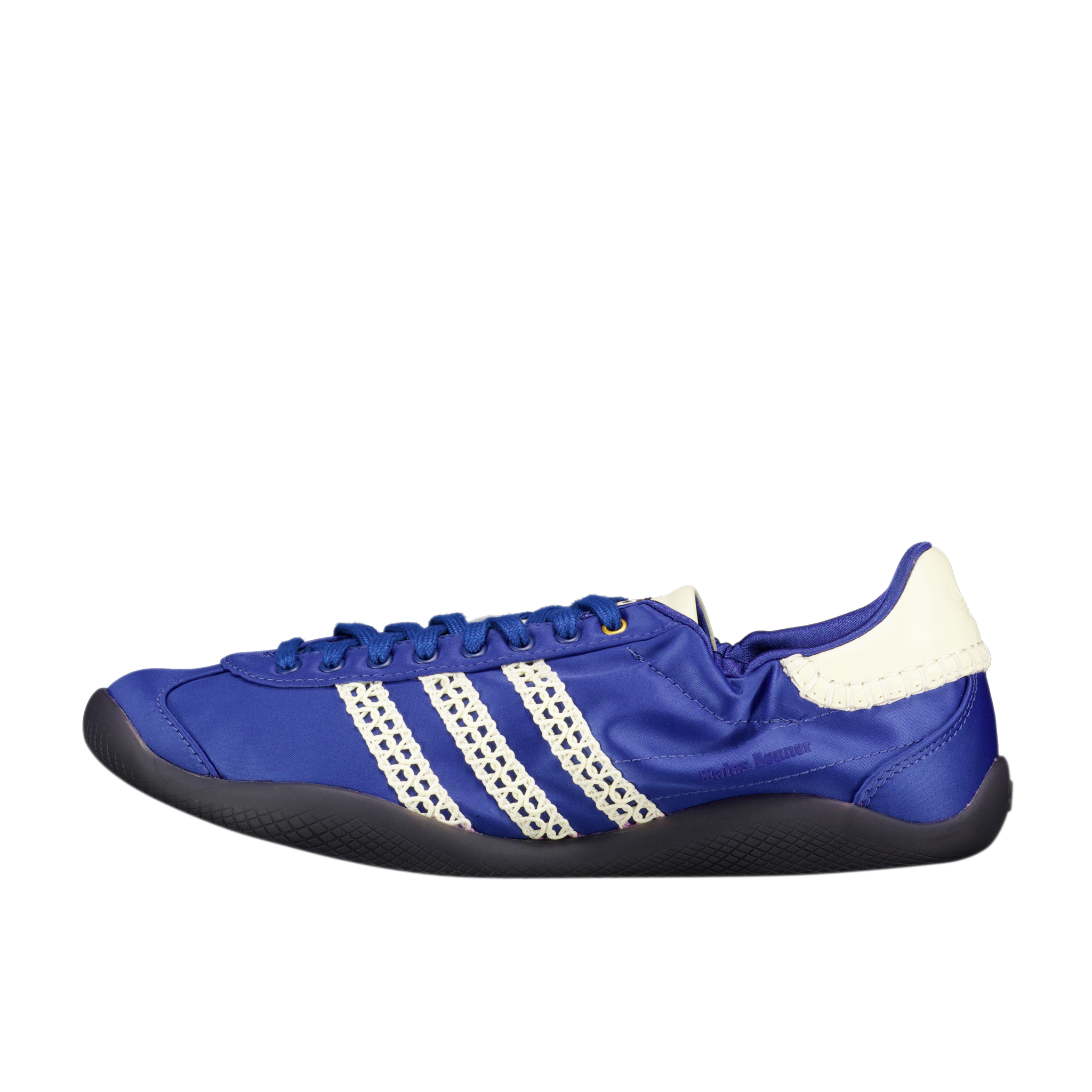 adidas gazelle silver green womens adidas x Wales Bonner Satin Karintha Sneakers - Blue