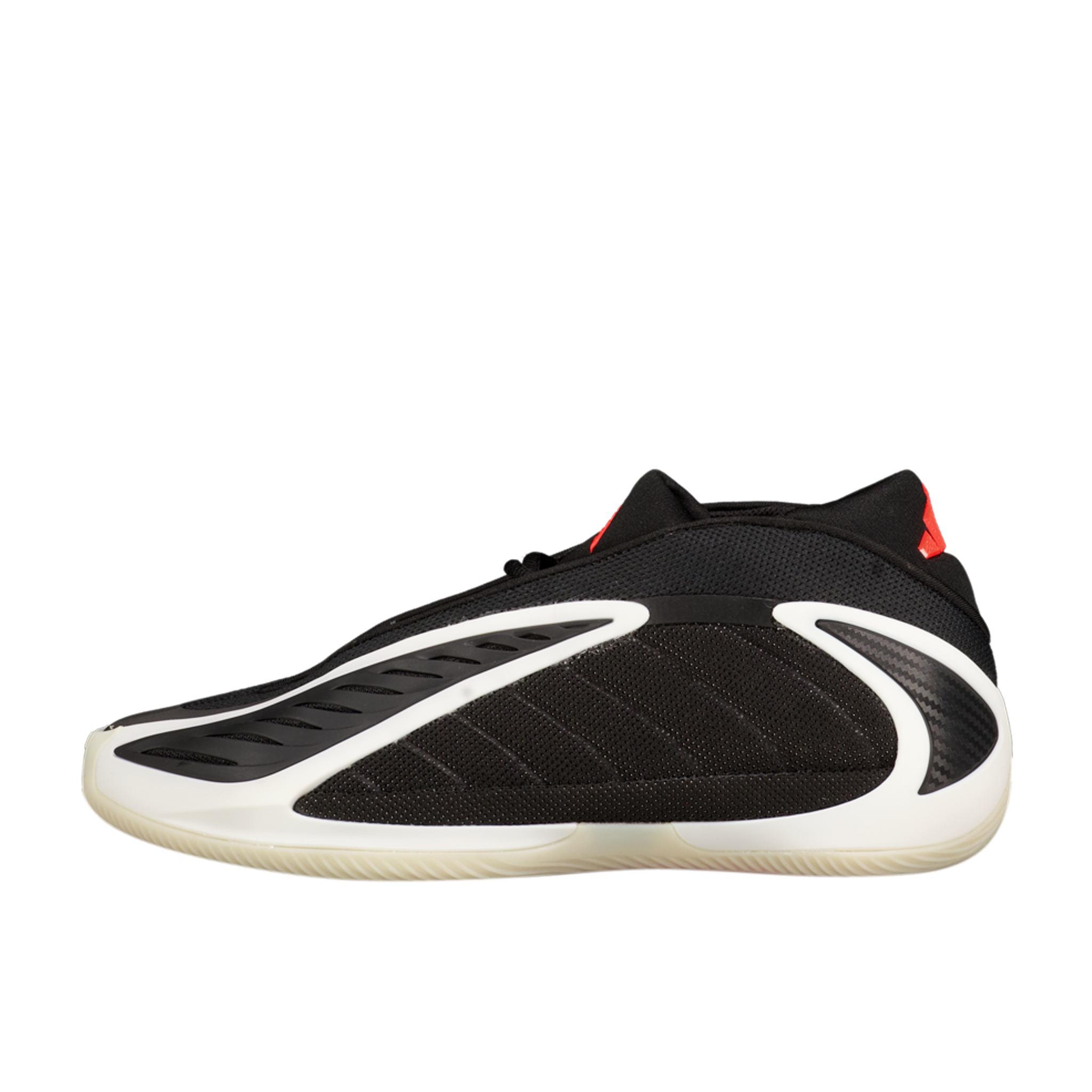 adidas Anthony Edwards 2 Shoes Core Black / Zero Metalic / Lucid Red 8 UK