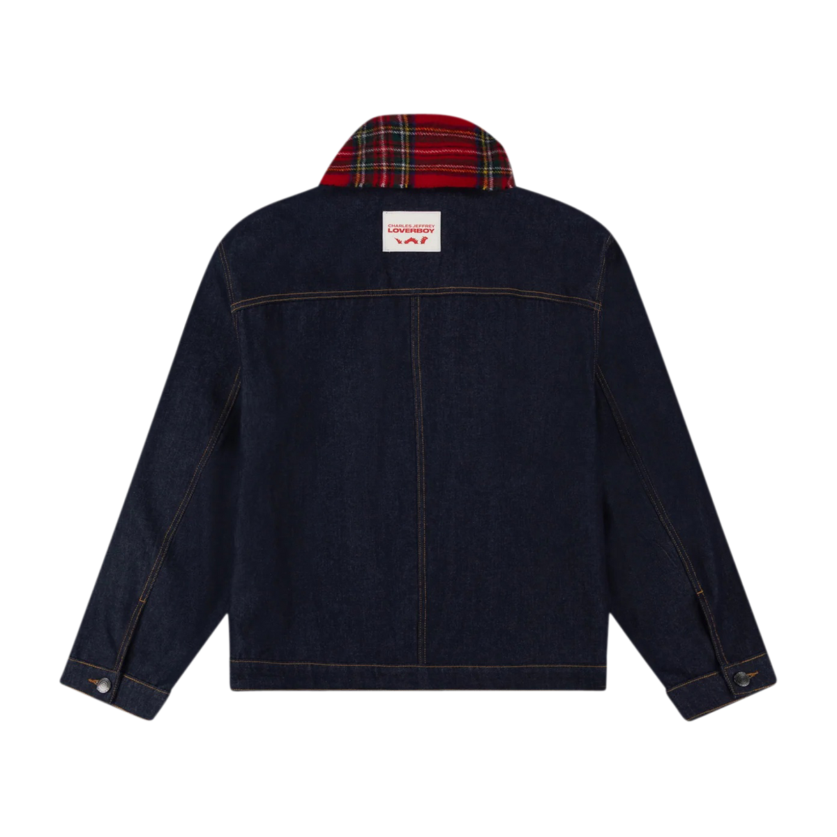 Scarf Denim Jacket