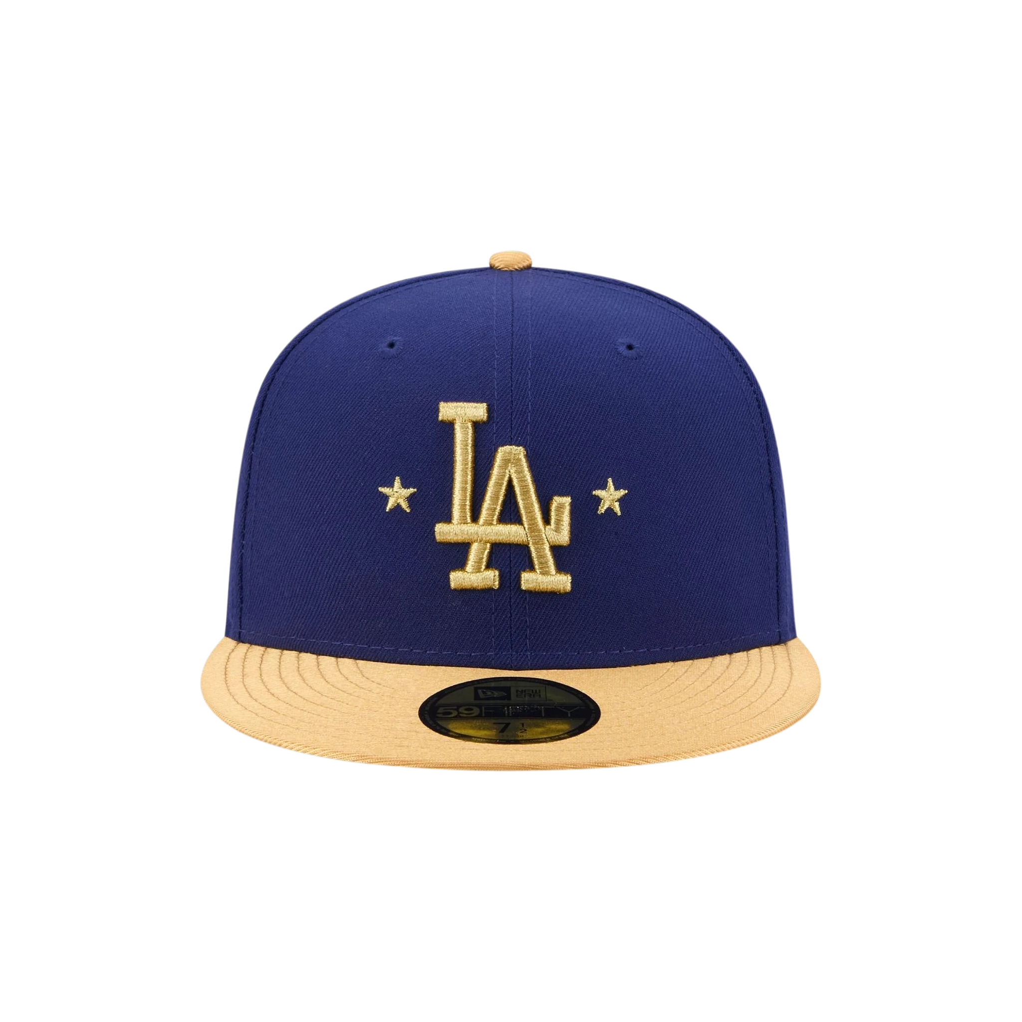 Gold 2025 World Series Champions Los Angeles Dodgers Fitted