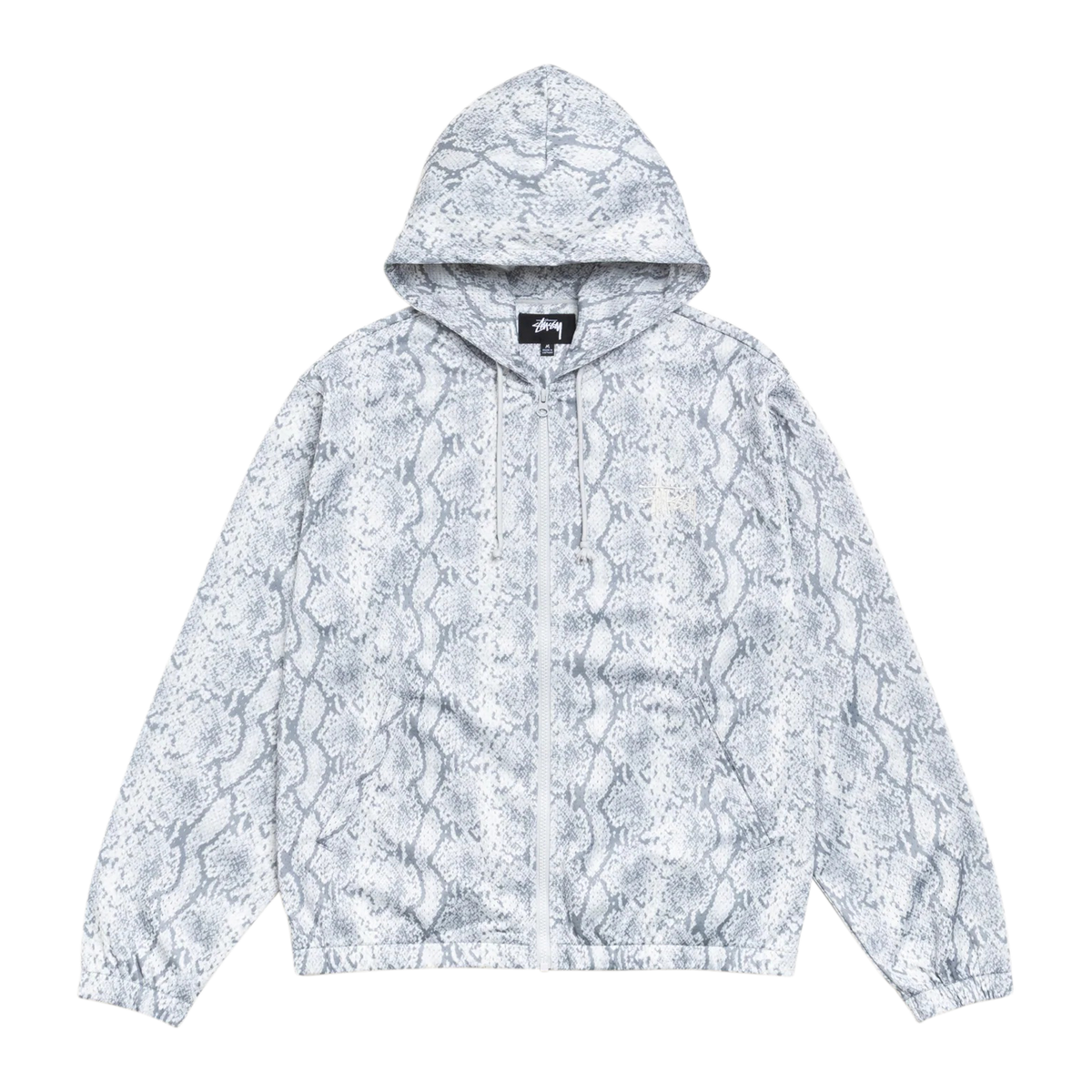 Athletic Mesh Zip Hoodie