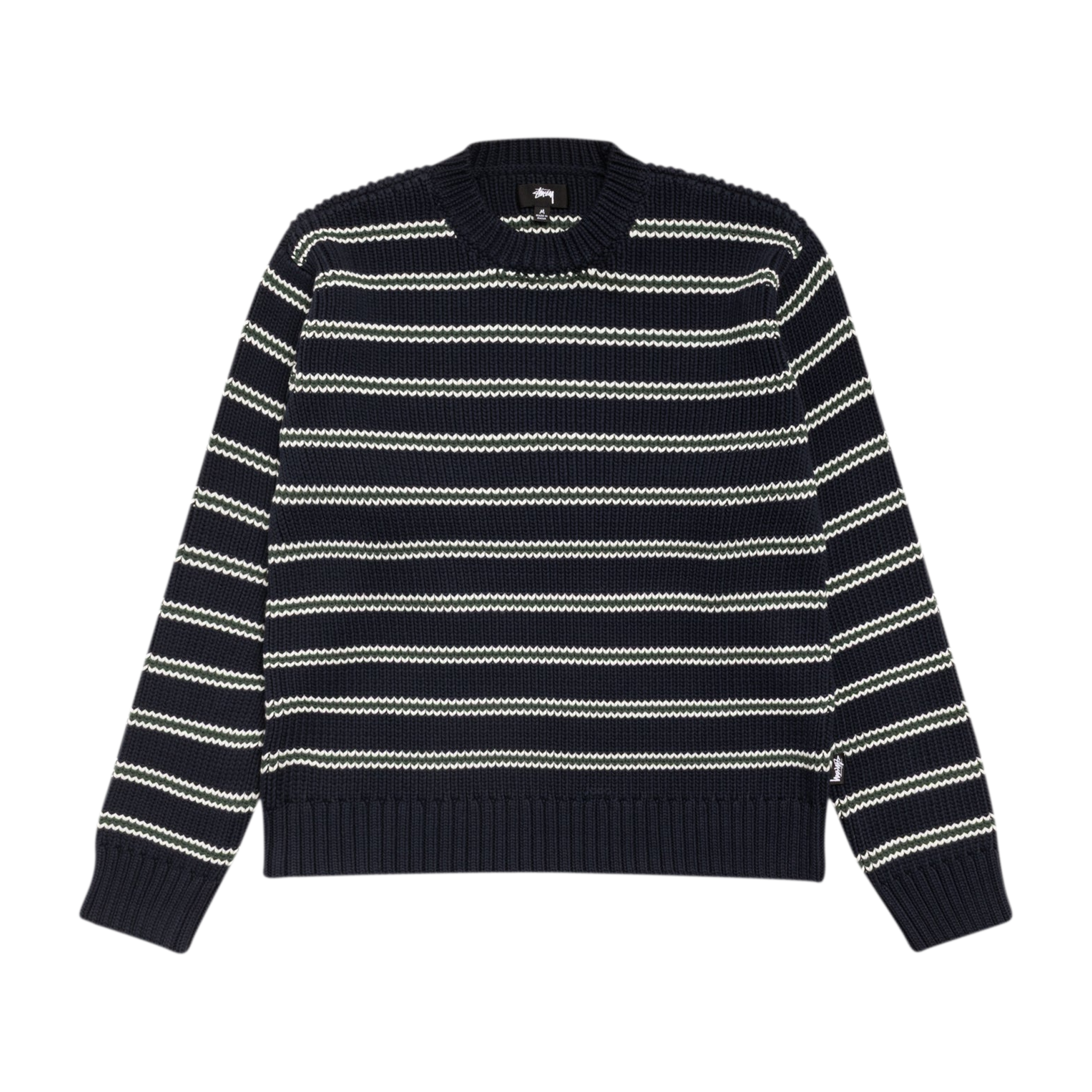 Chunky Cotton Stripe Sweater