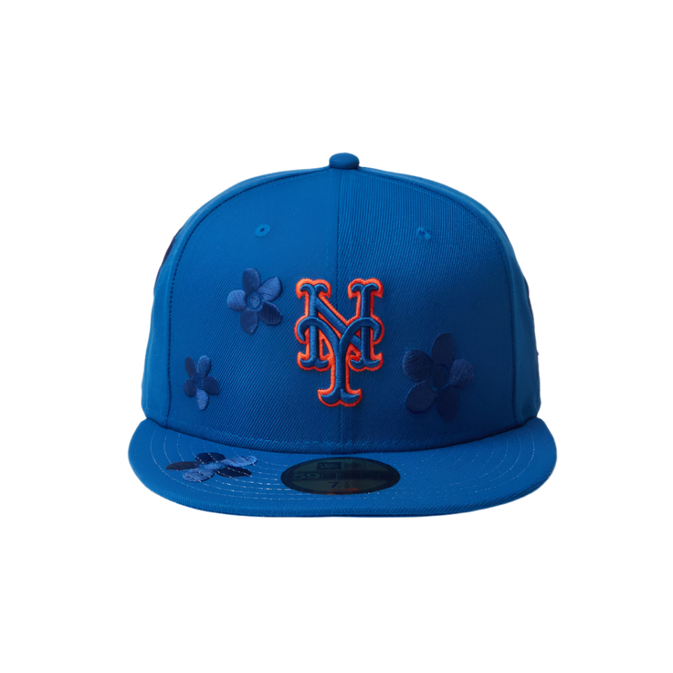 MLB Flower Embroidery - New York Mets