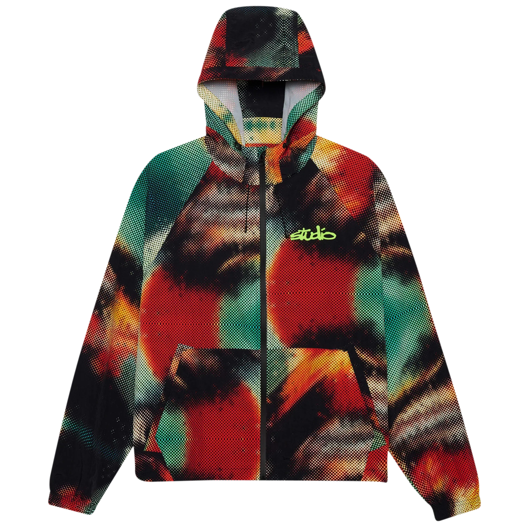Studio Printed Windbreaker