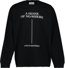 "A Sense of Nowhere" Oversized Crewneck Pullover