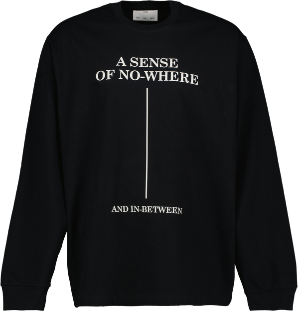 "A Sense of Nowhere" Oversized Crewneck Pullover