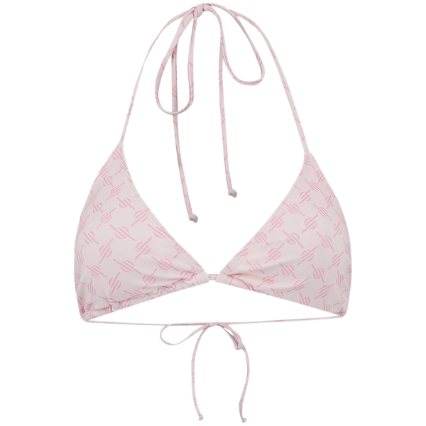 Reya Monogram Bikini Top
