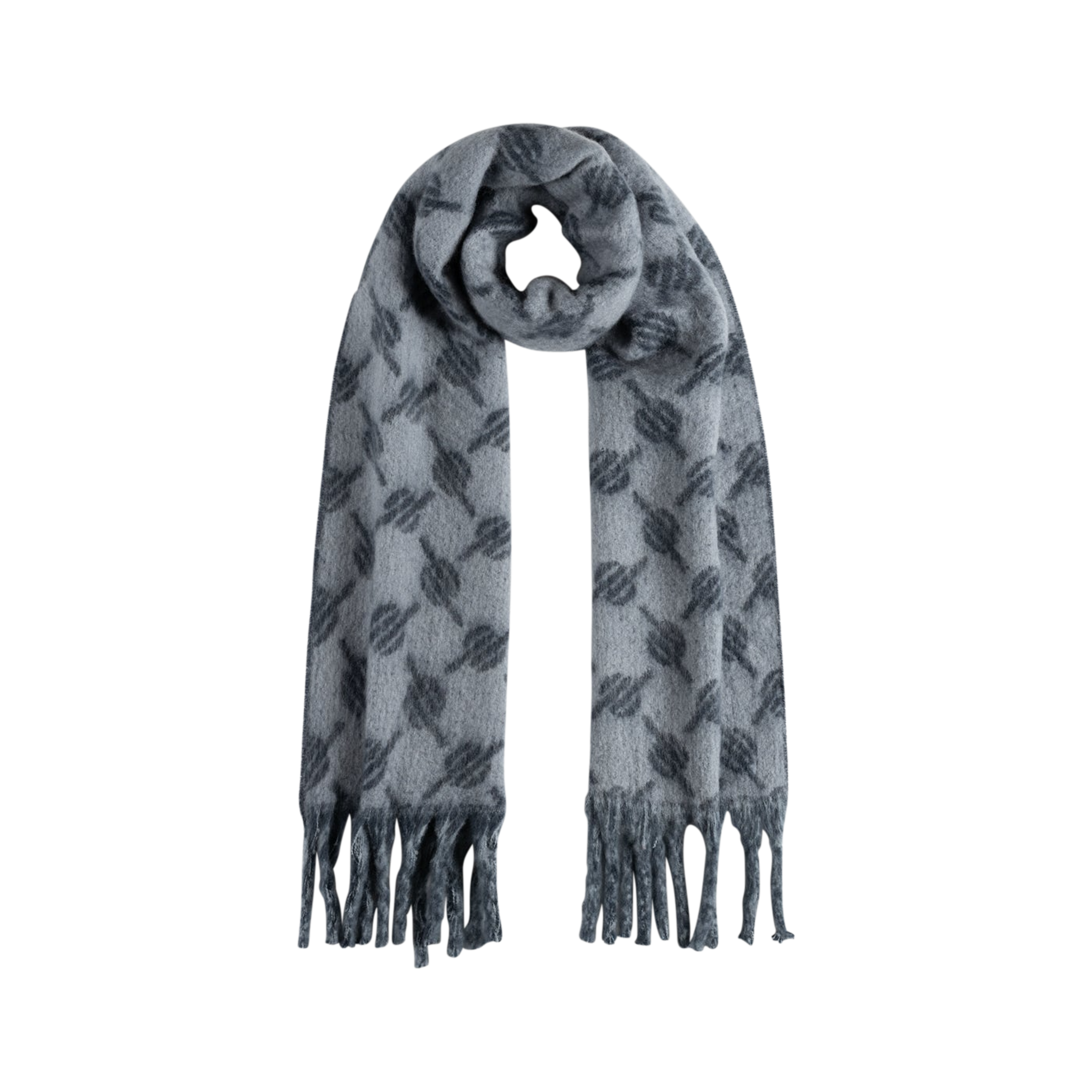 Riyo Monogram Scarf