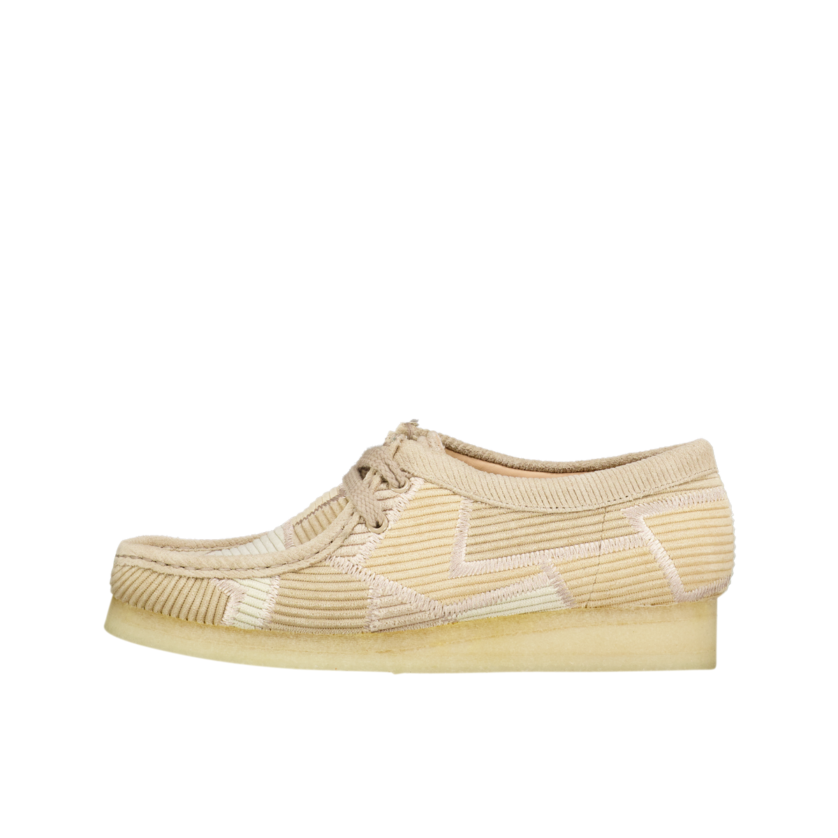 W Aleali May X Clarks Wallabee 'Beige Corduroy'