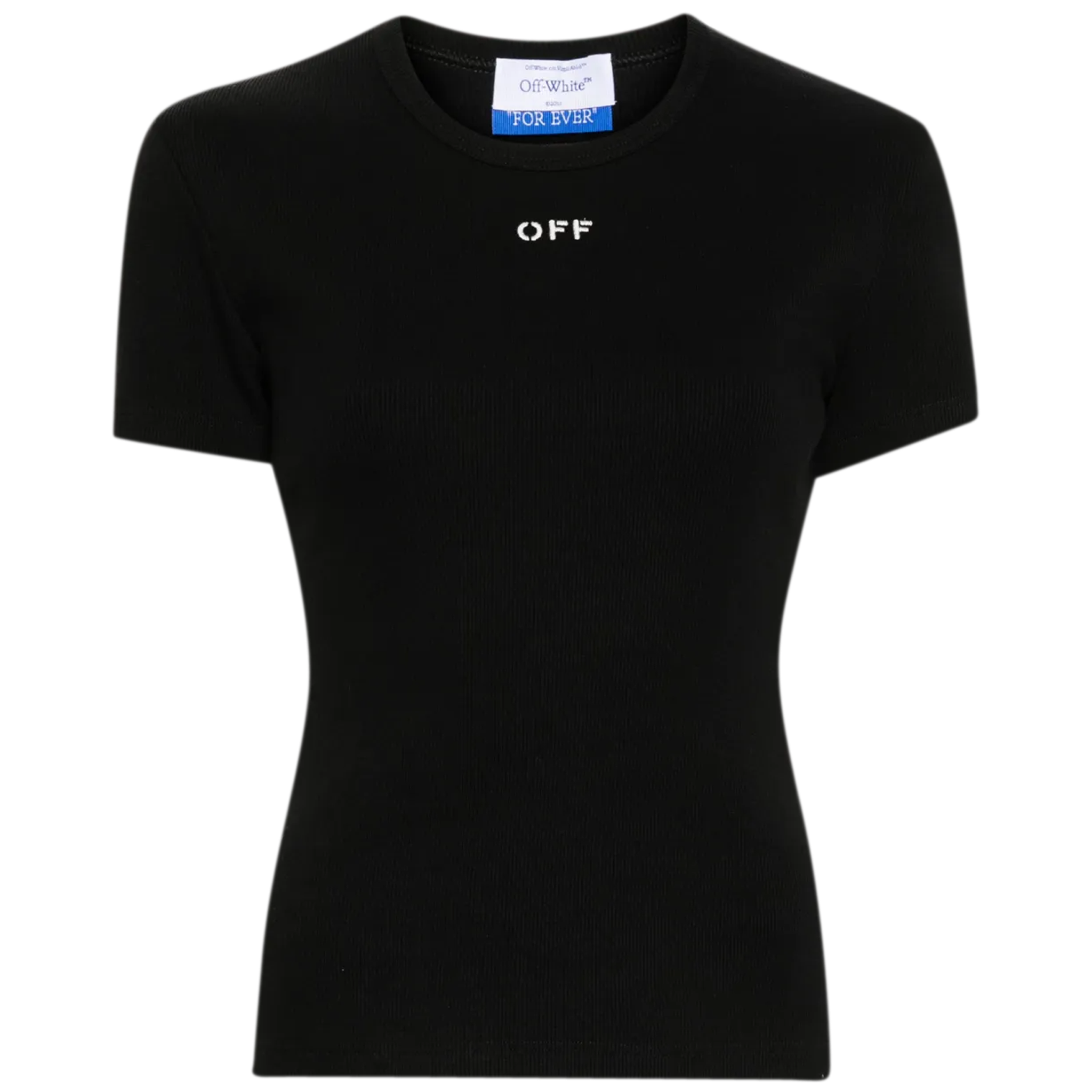 Off Stamp Rib Basic Tee
