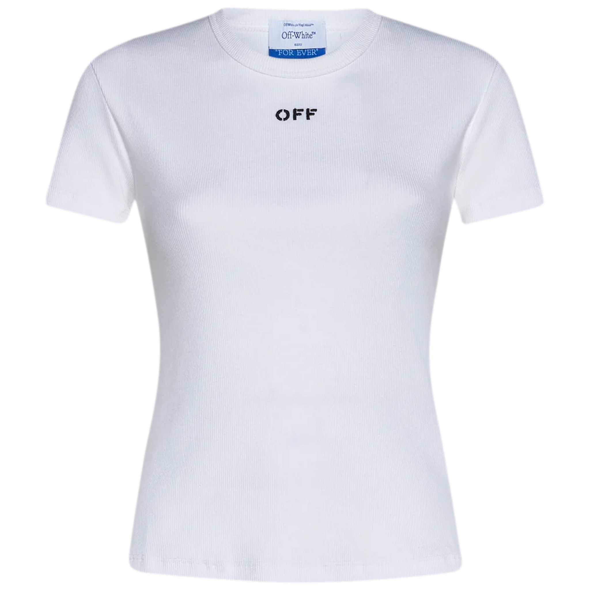 Off Stamp Rib Basic Tee