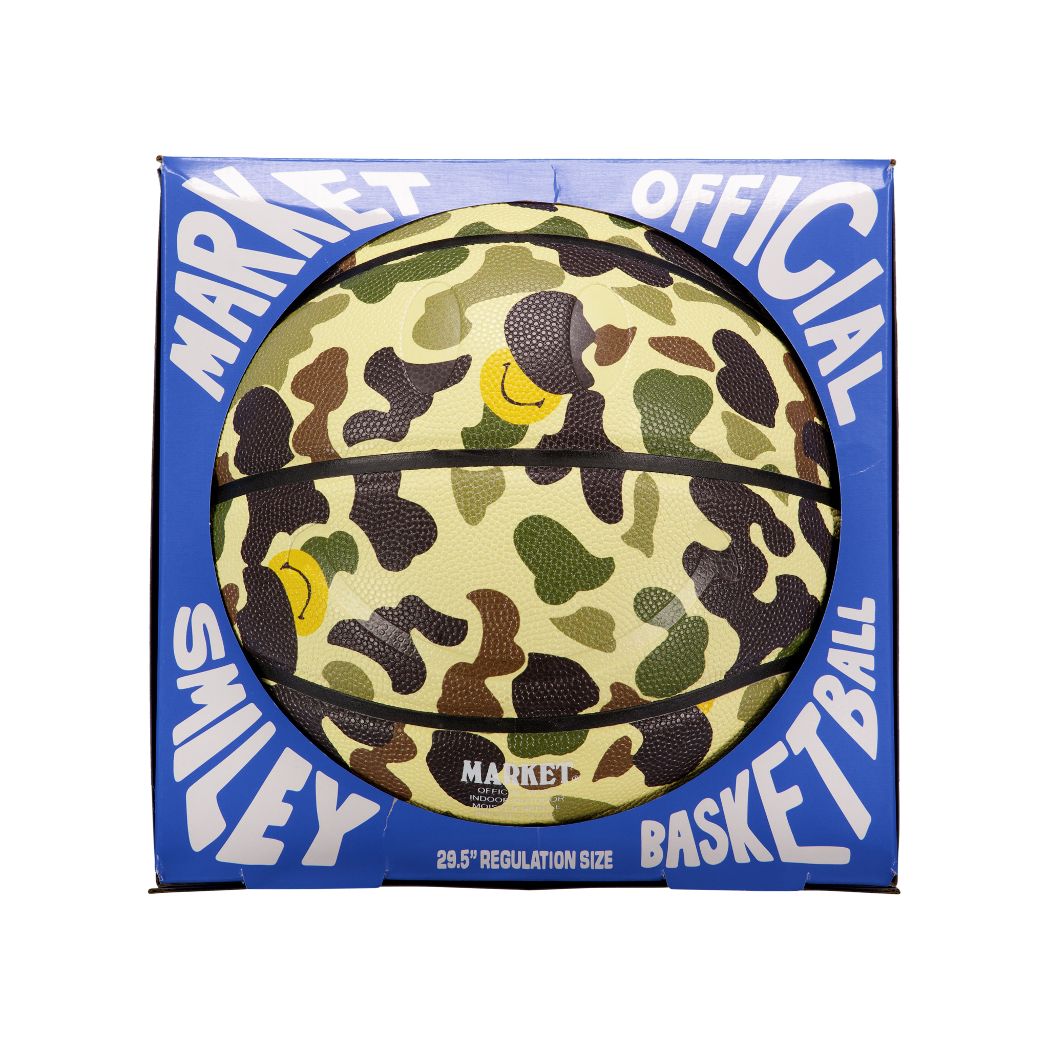 Smiley Camo Basketball