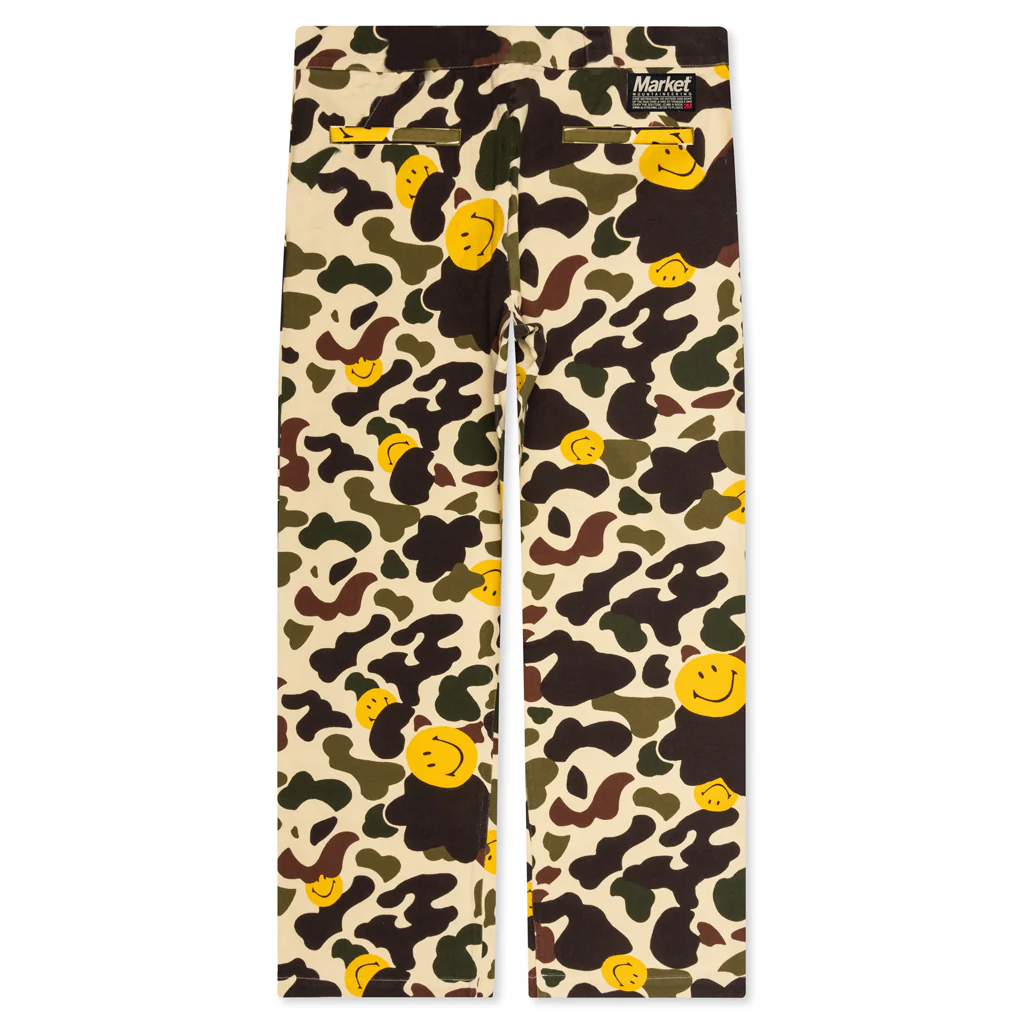 Smiley Camo Cargo Pants