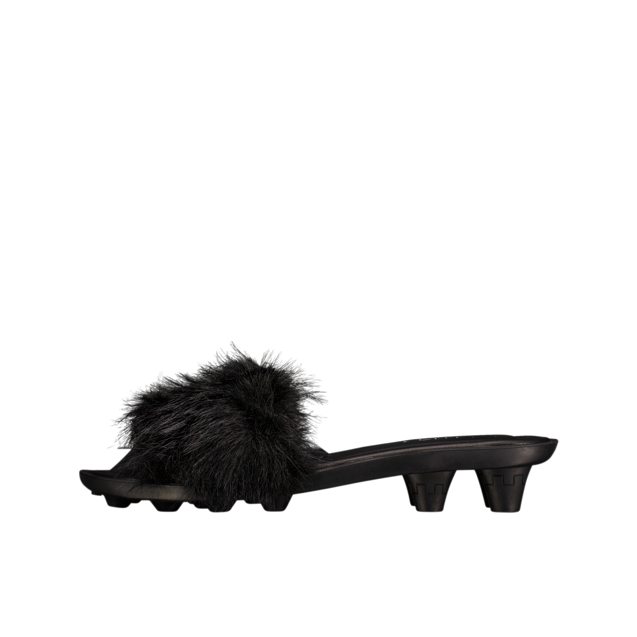 W Fenty X Puma Slide Chic Fur