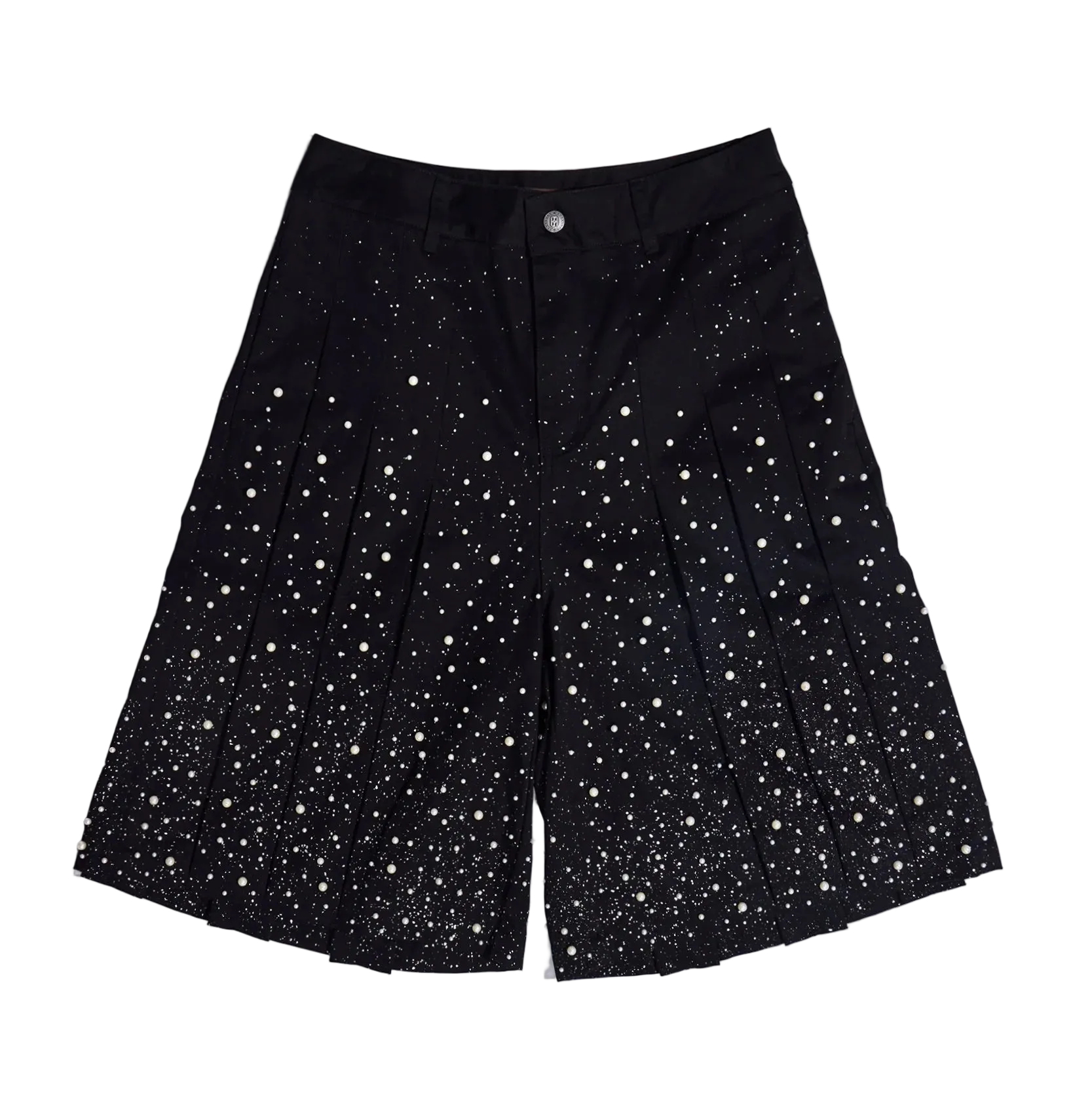 Pearl Pleated Shorts