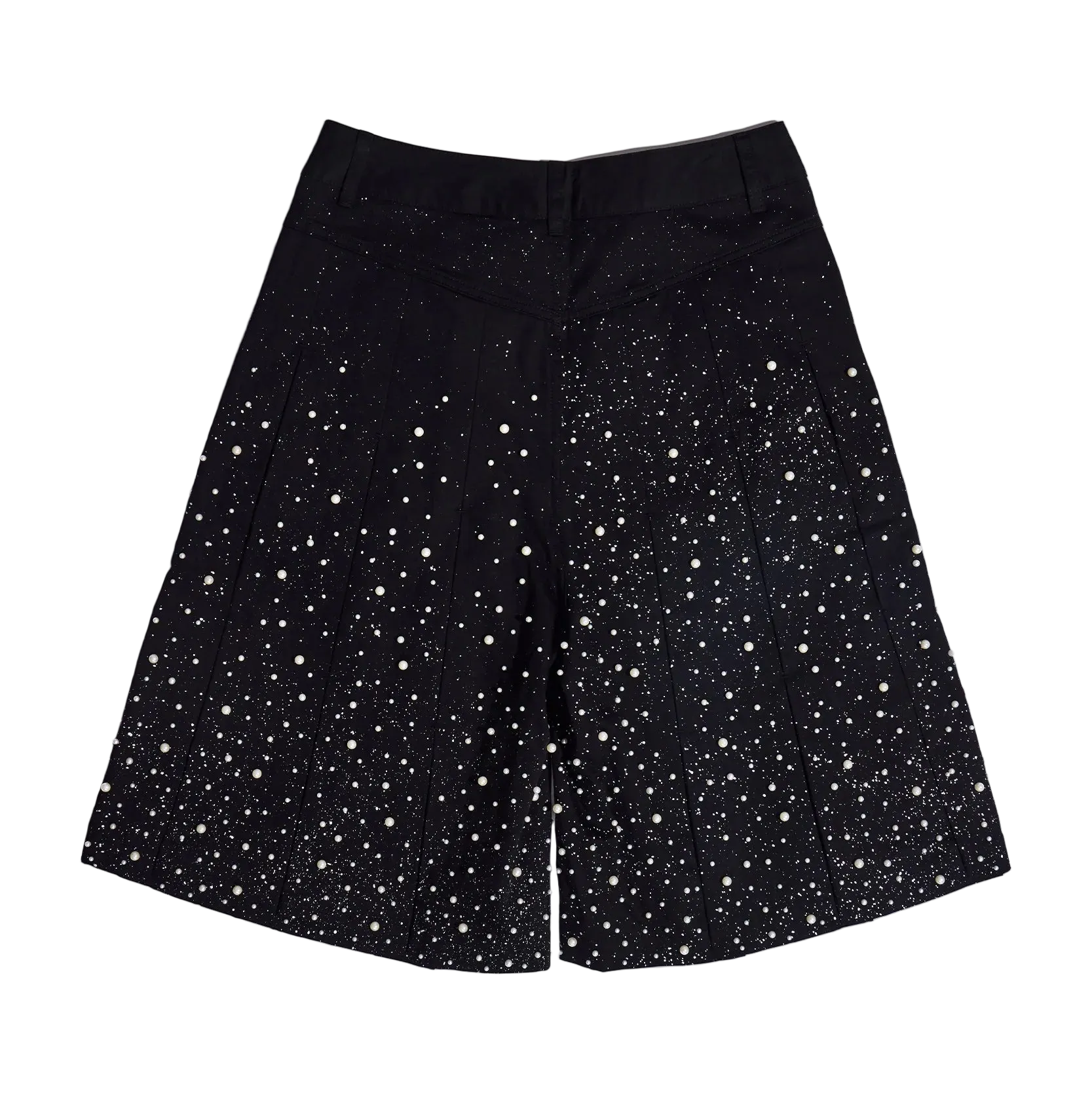 Pearl Pleated Shorts