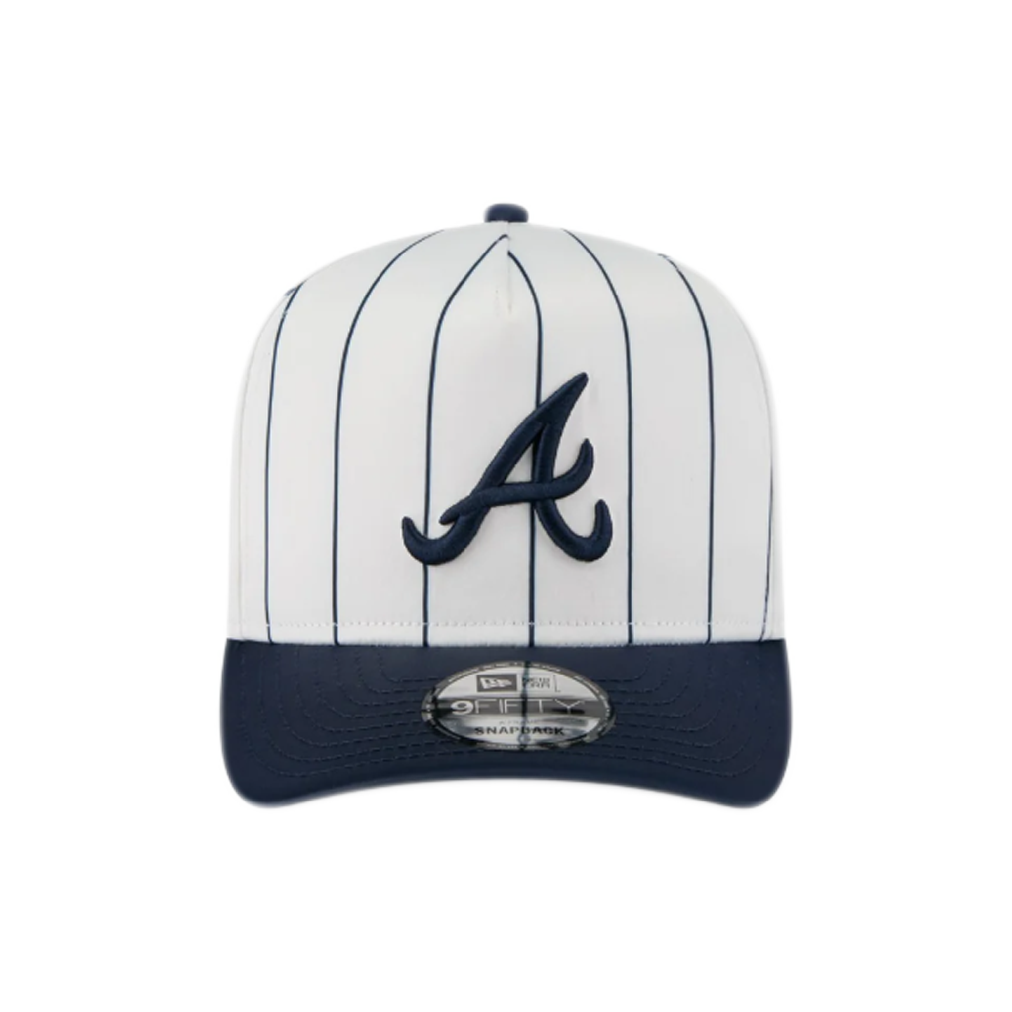 Atlanta Braves Satin Pinstripe Snapback