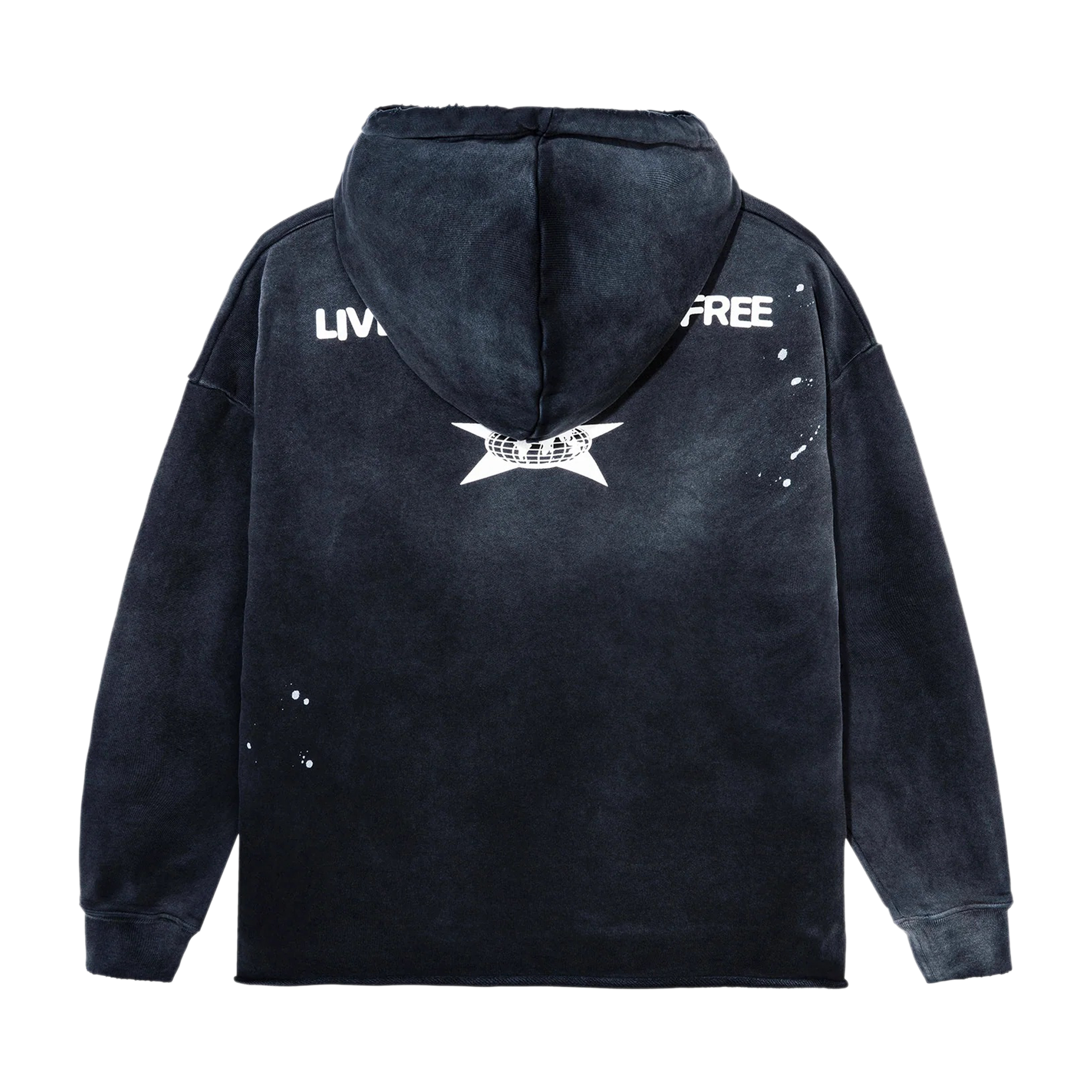 Distressed Star Hoodie