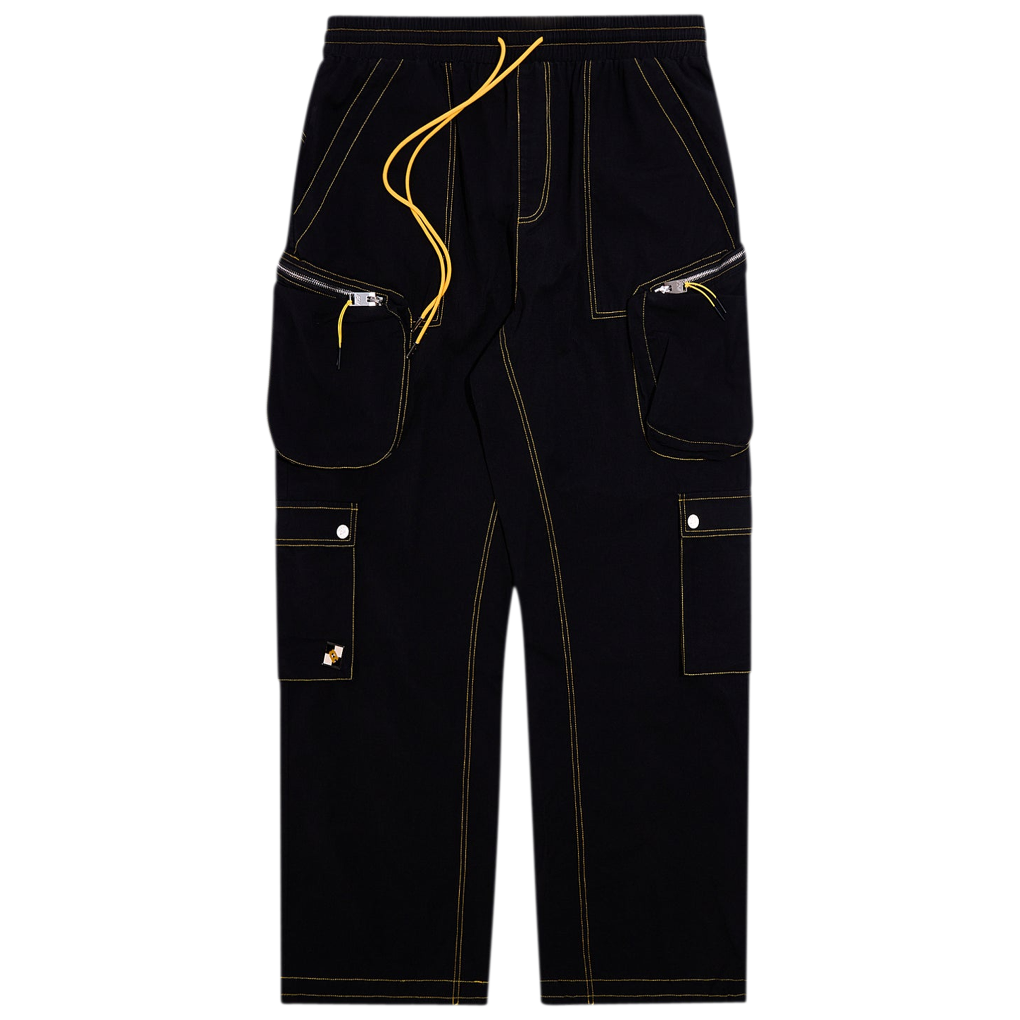 Contrast Cargo Pants