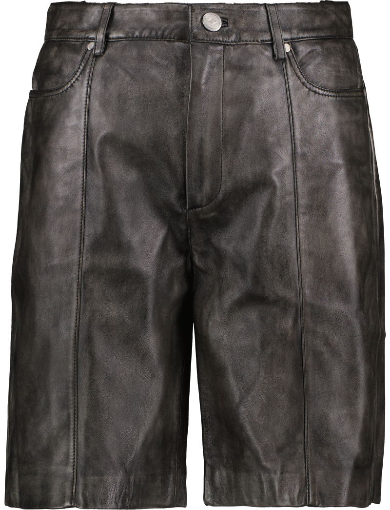 Washed Leather Shorts – Wish Atlanta