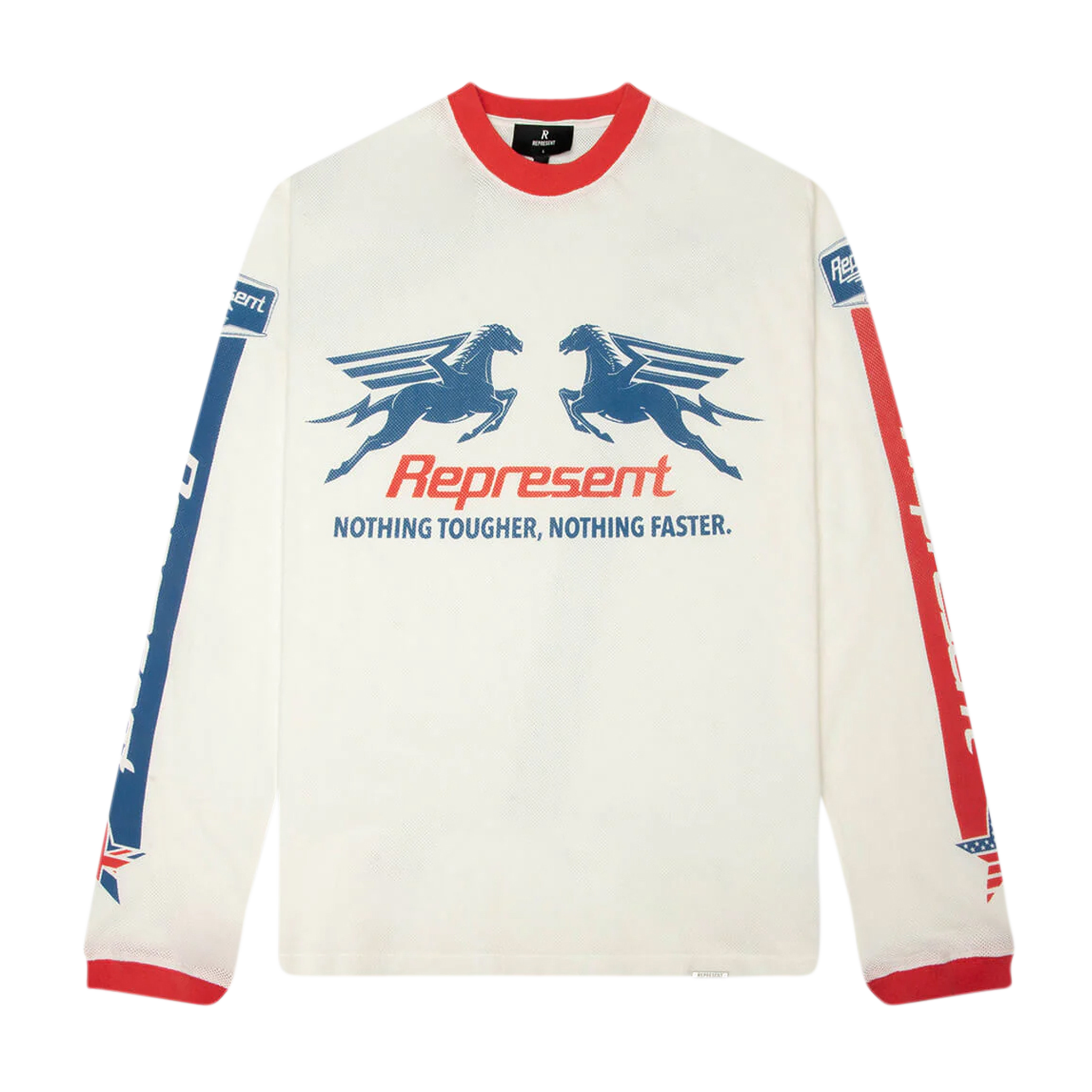 Mesh Pegasus Long Sleeve Tee