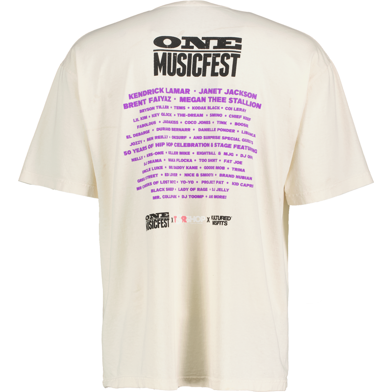 One Music Fest x Kultured Misfits "For the Kulture" T-Shirt