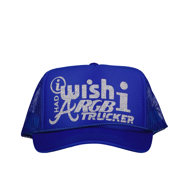 Wish x RGB Freight Trucker Hat 'Blue VVS'