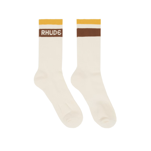 Stripe Logo Sock