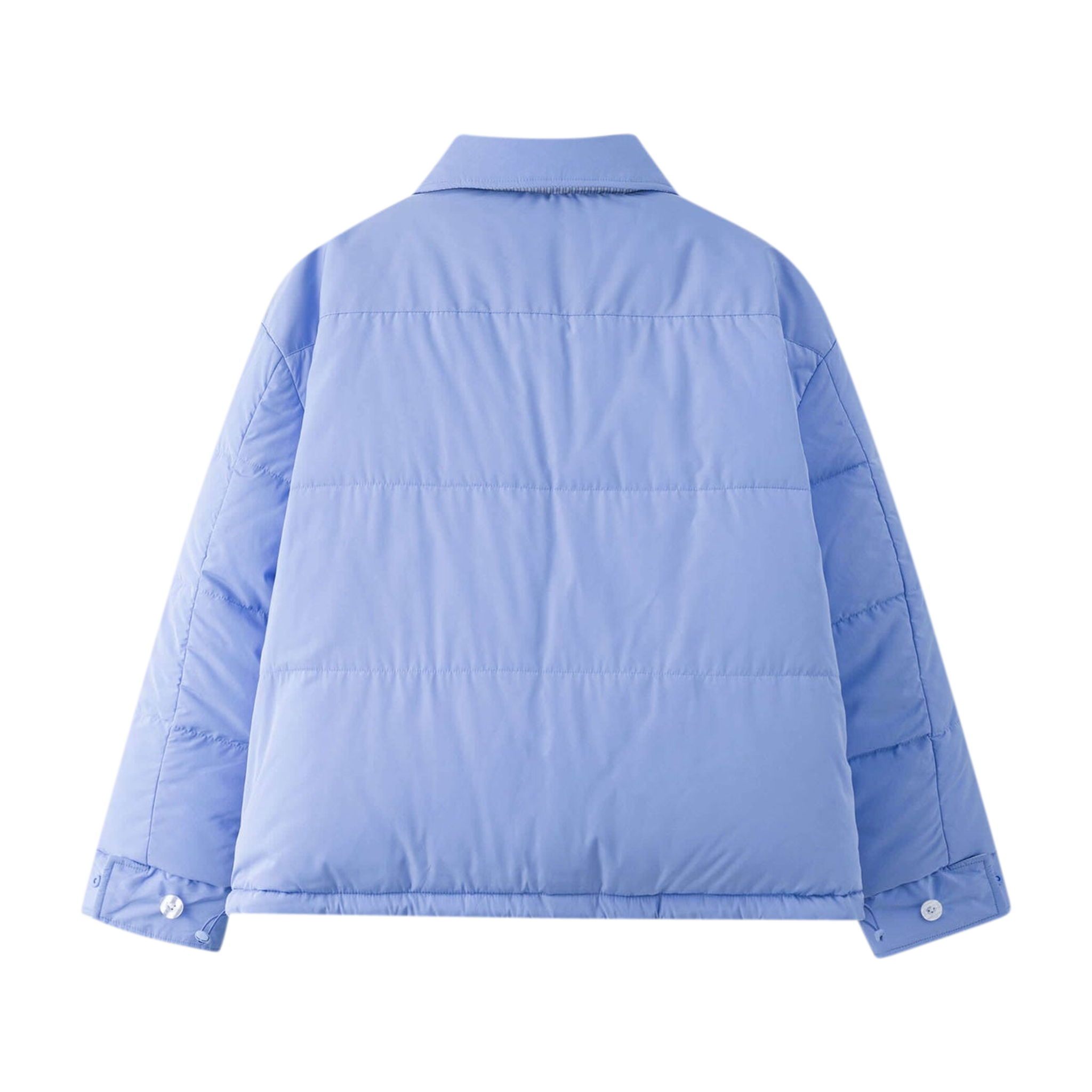 Reversible Shirt Down Puffer
