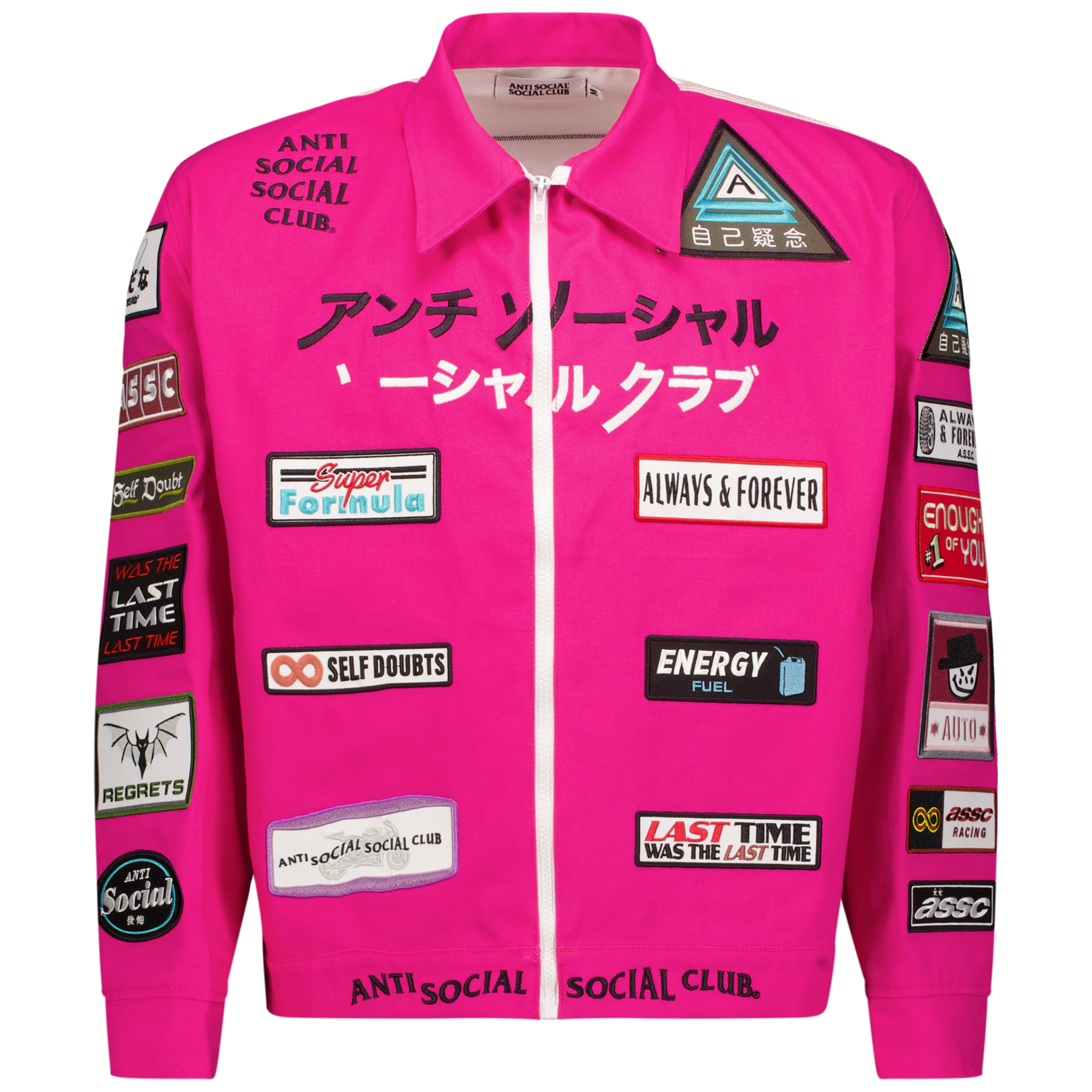 Patched up Racing Jacket