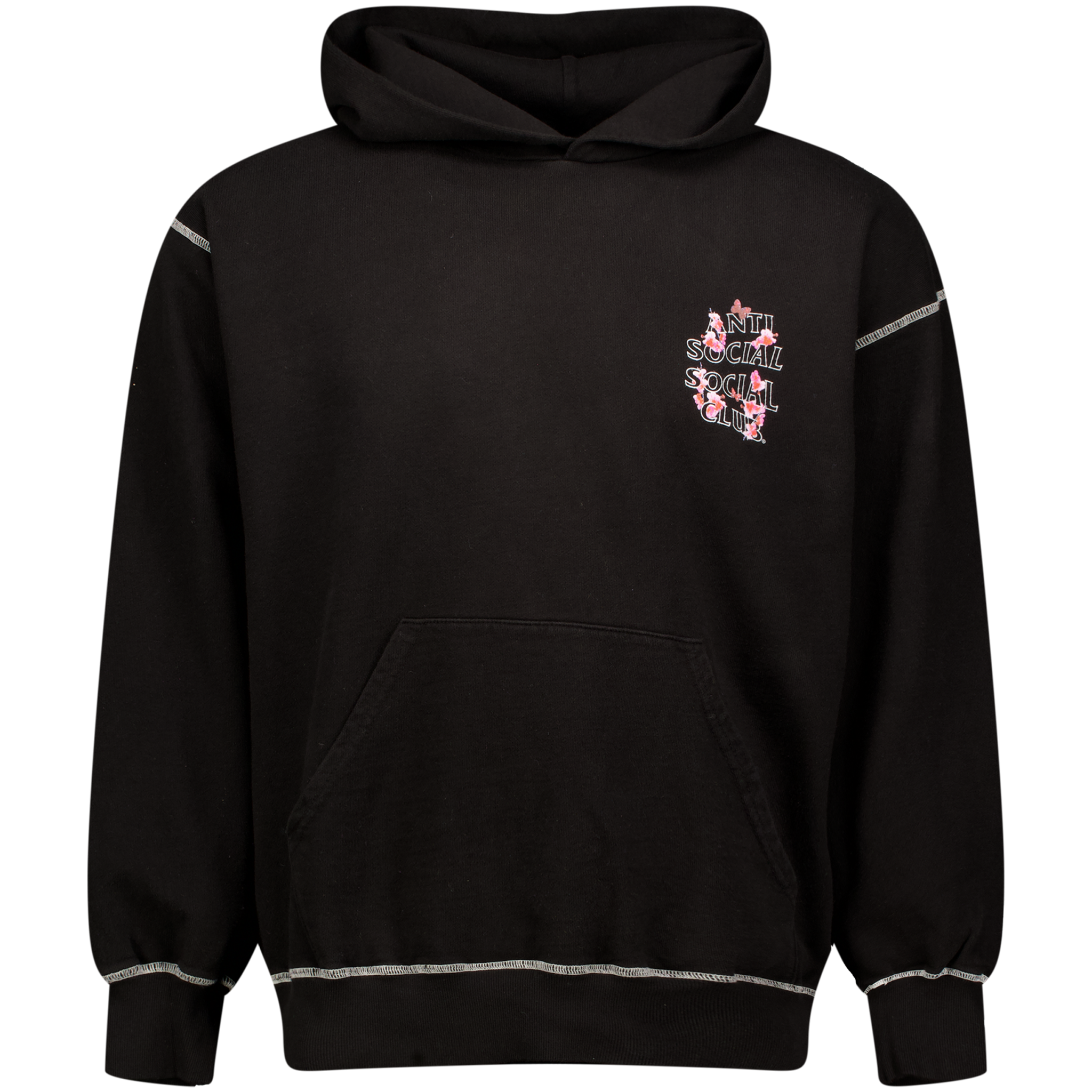 Contrast Stitch Hoodie