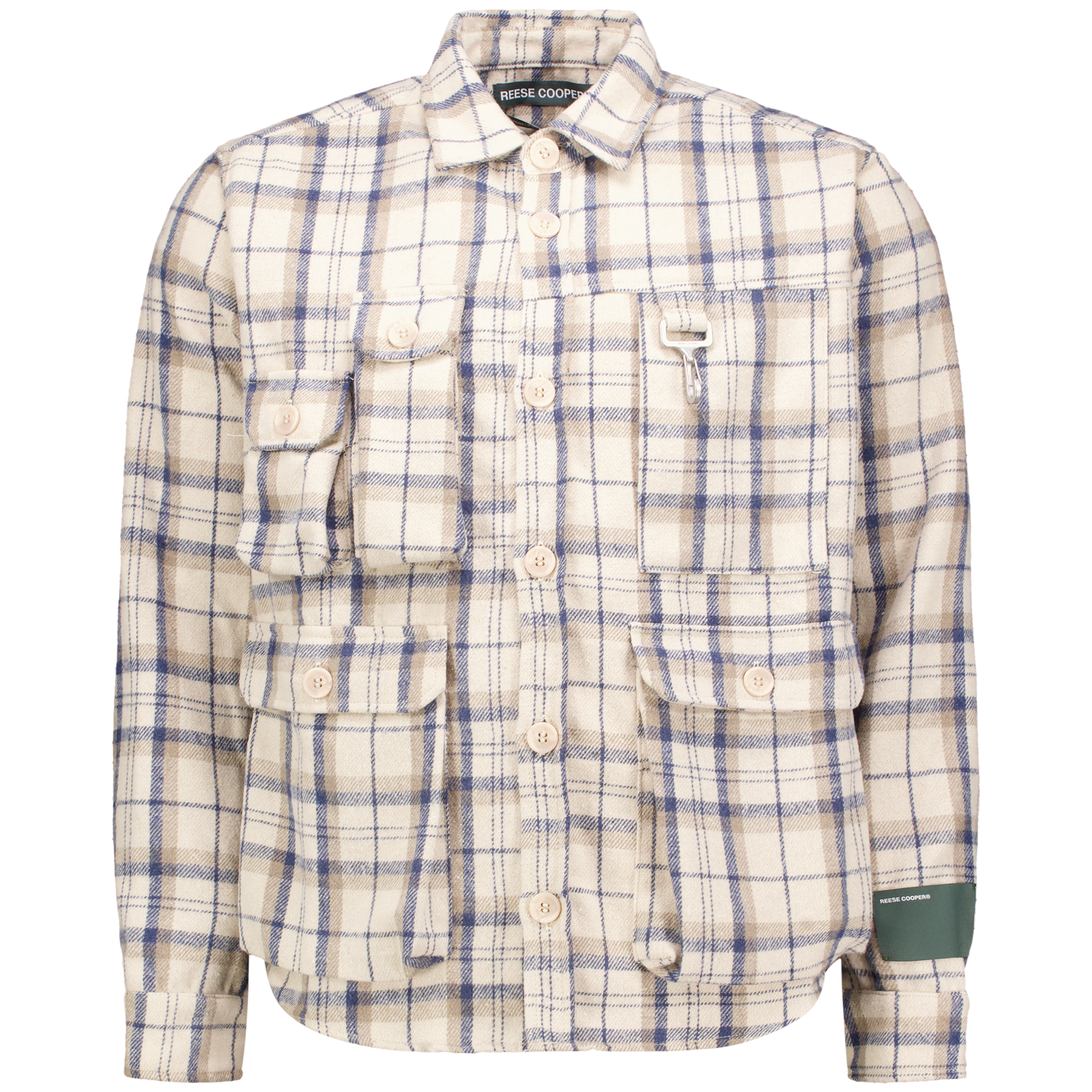 Cargo Pocket Flannel Shirt