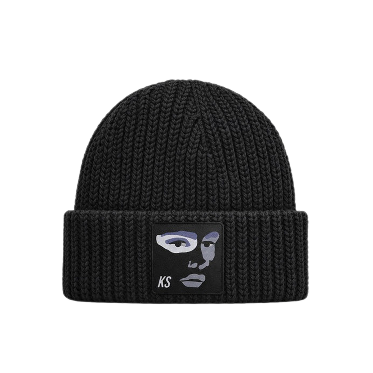 Logo Patch Waffle Beanie