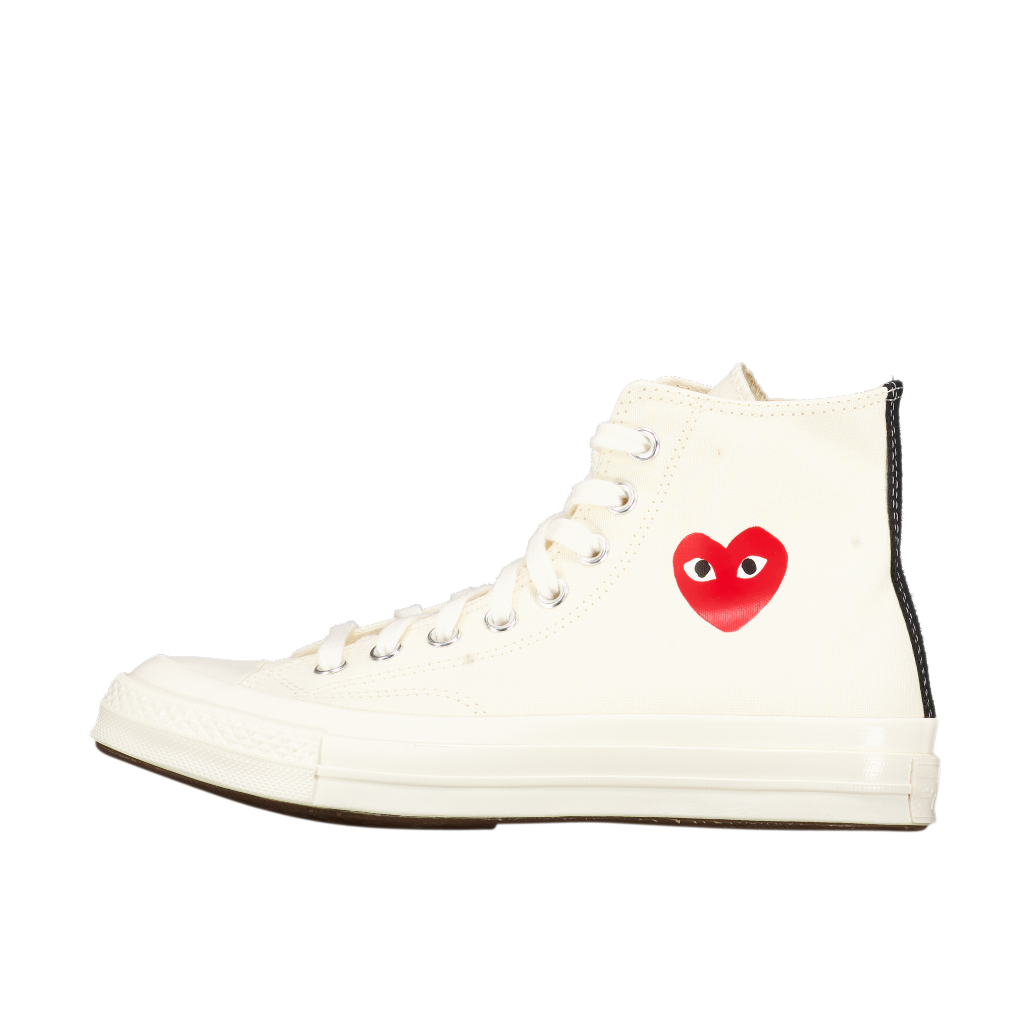 Converse Chuck 70 High X Comme des Garçons PLAY 'Small Red Heart - Beige'