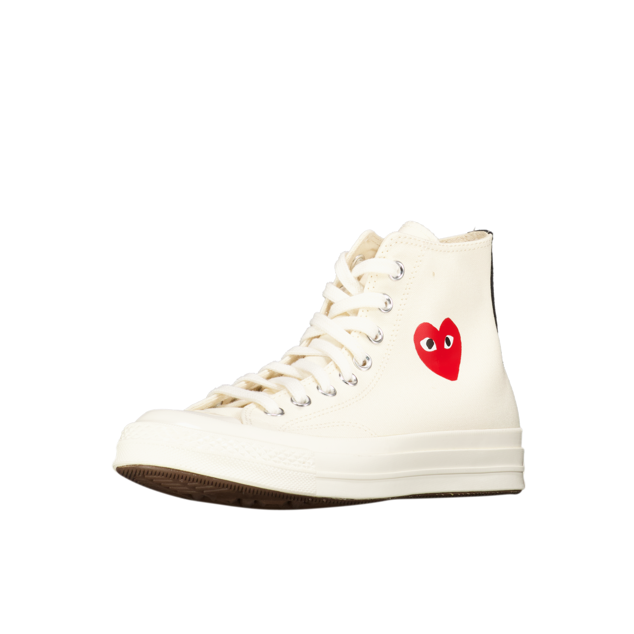 Converse Chuck 70 High X Comme des Garçons PLAY 'Small Red Heart - Beige'