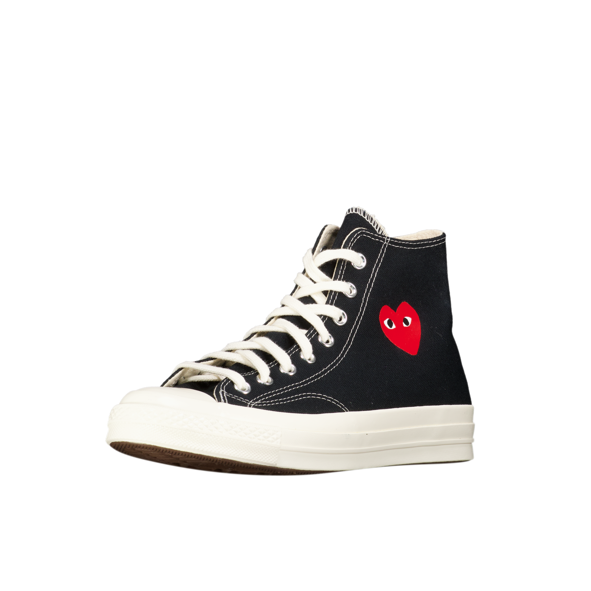Converse Chuck 70 High X Comme des Garçons PLAY 'Small Red Heart - Black'
