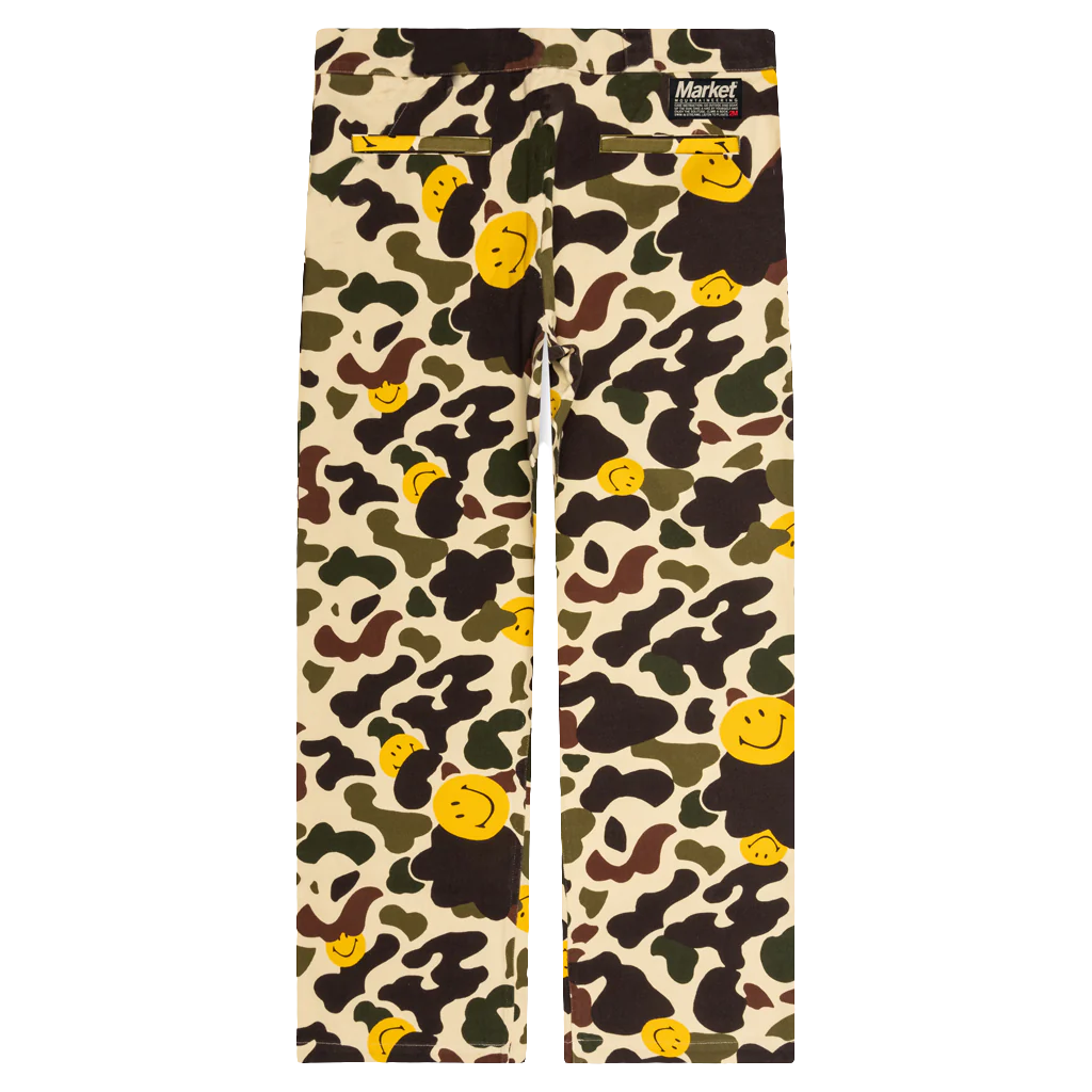 Smiley Camo Cargo Pants