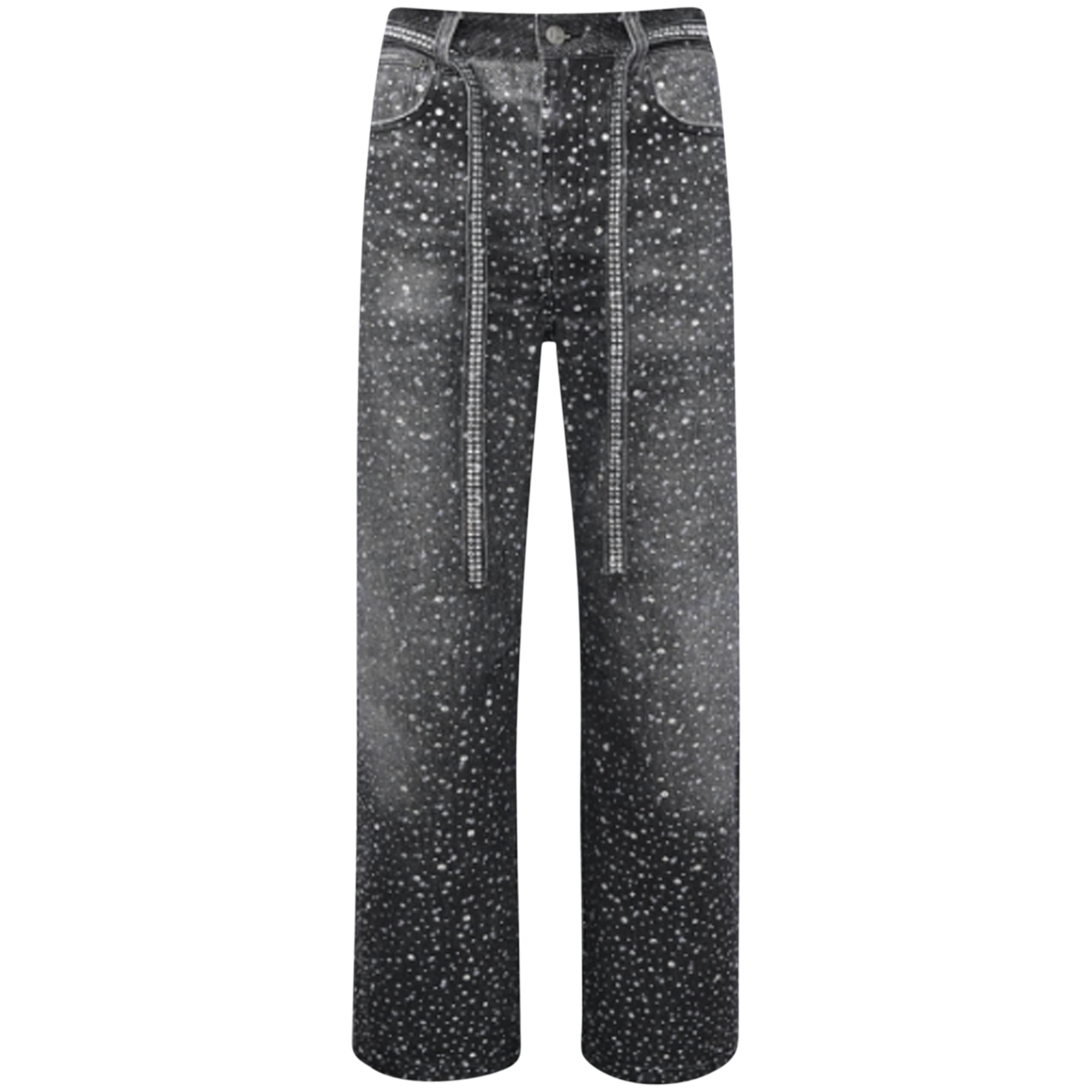 3D Printing Washed 20K Swarovski Diamond Boro Denim