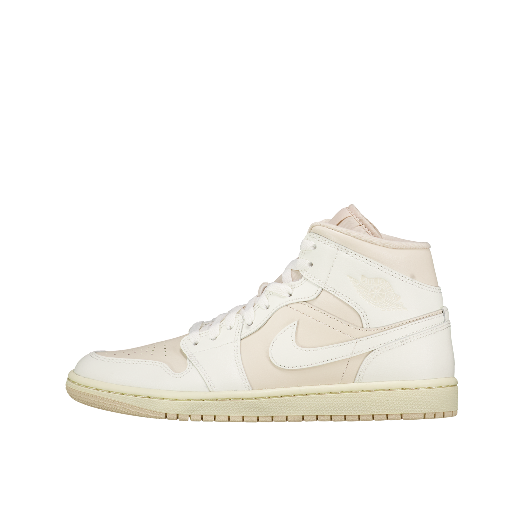 W Air Jordan 1 Mid 'Light Tan'