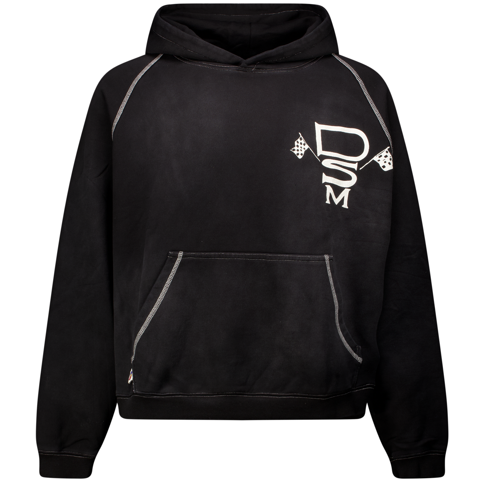 Contrast Stitch Hoodie