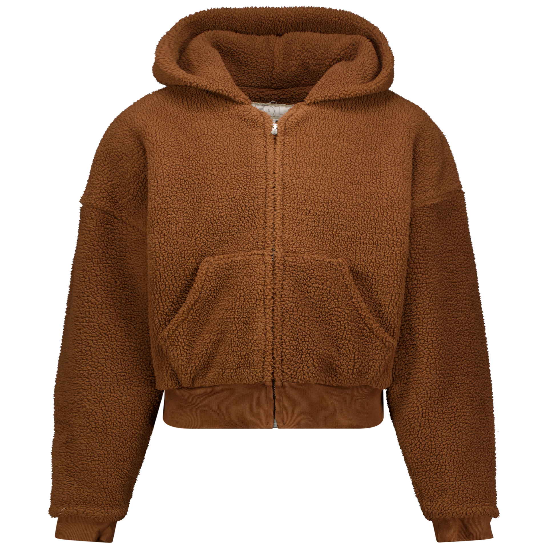 Terry Fleece Zipped Hoodie Knit