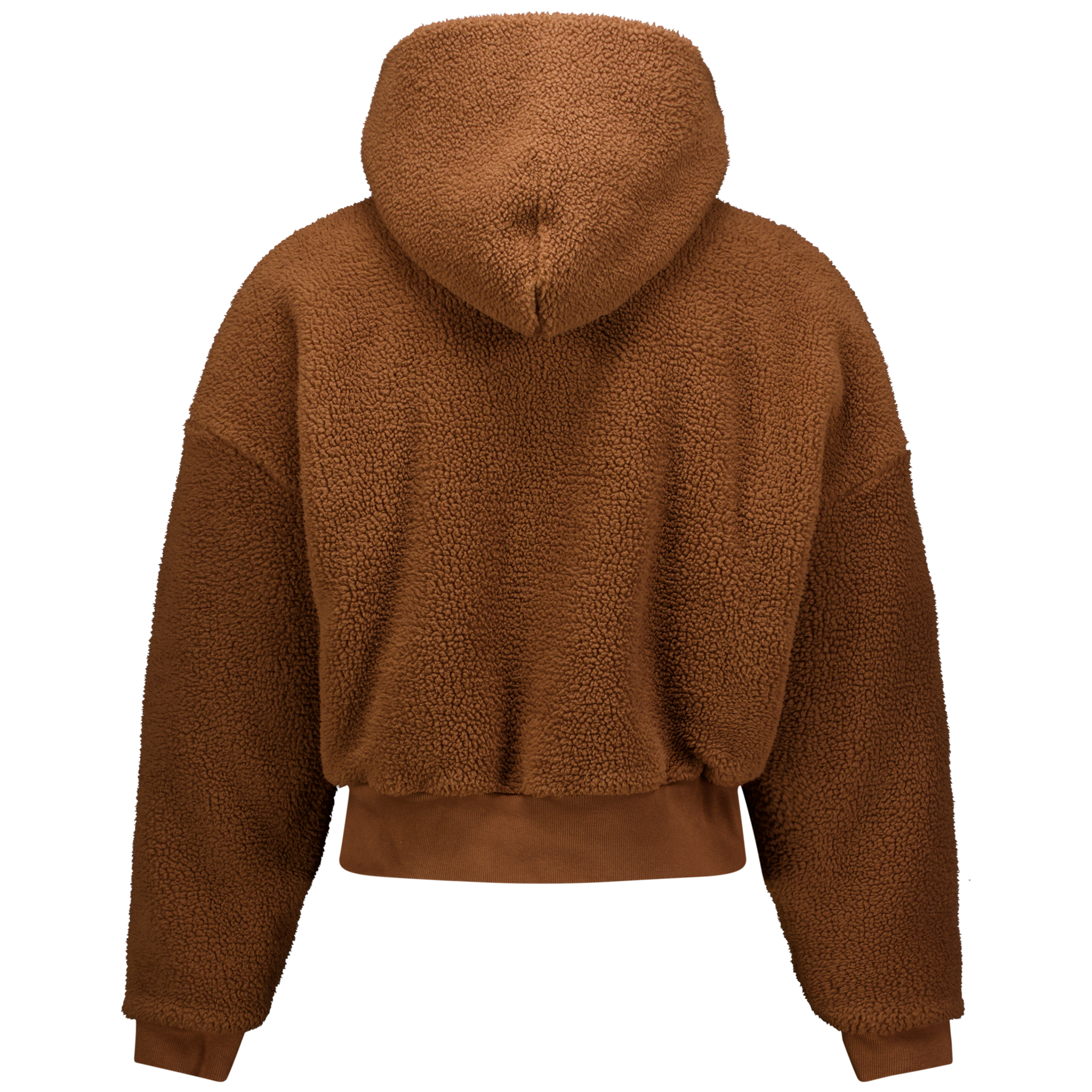 Terry Fleece Zipped Hoodie Knit