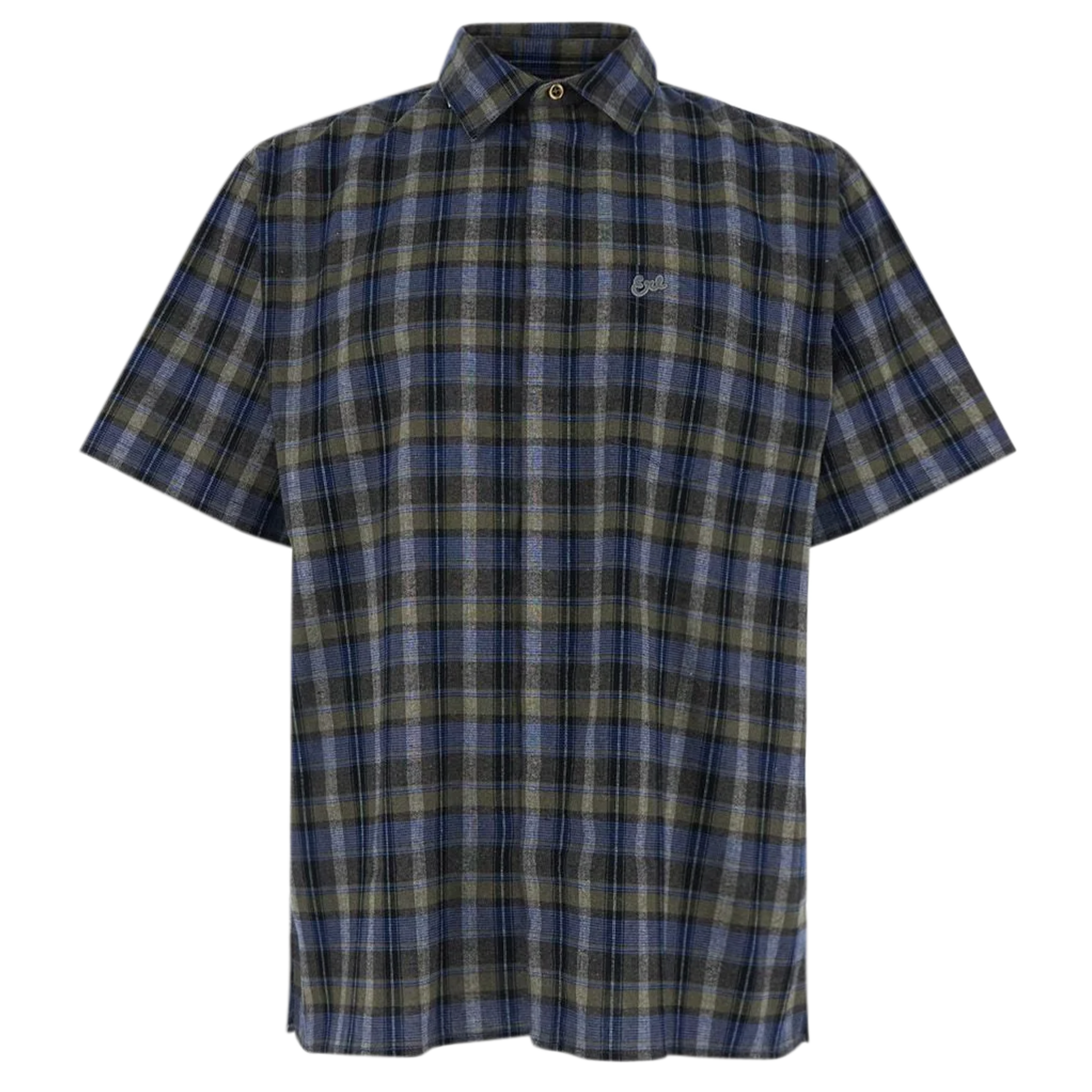Grey Check Woven Shirt